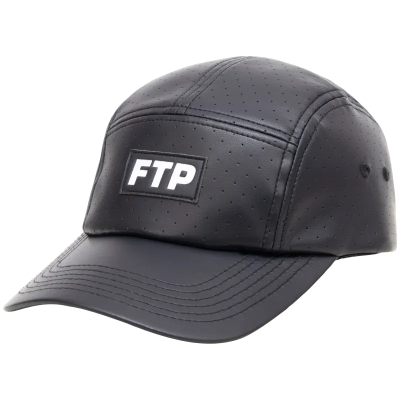 PERFORATED LEATHER CAMP HAT made by FTP