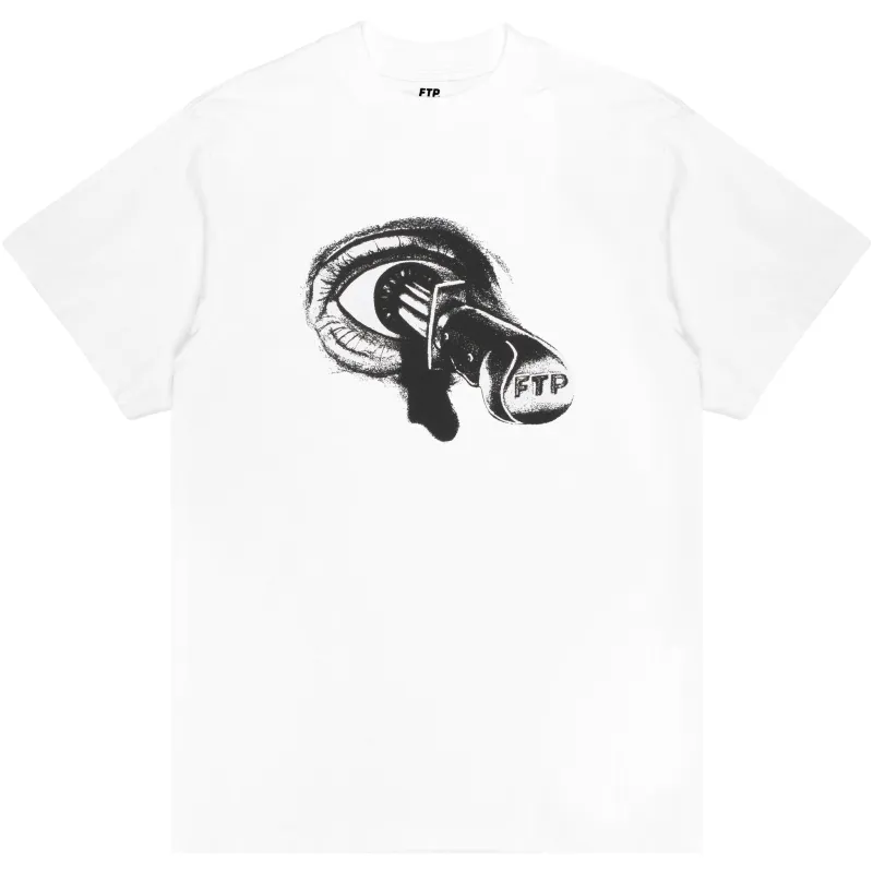 PUPIL TEE(WHITE) made by FTP