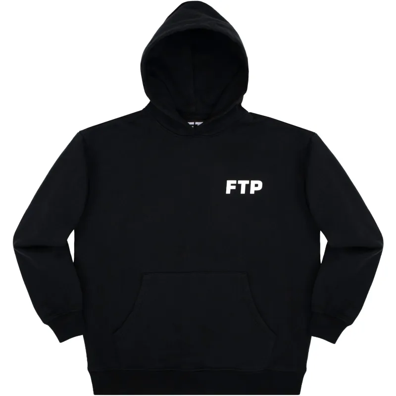 LOGO PULLOVER(BLACK) made by FTP