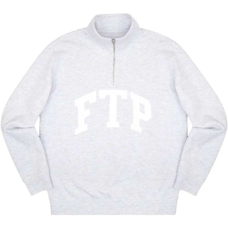ARCH QUARTER ZIP(ASH HEATHER) made by FTP