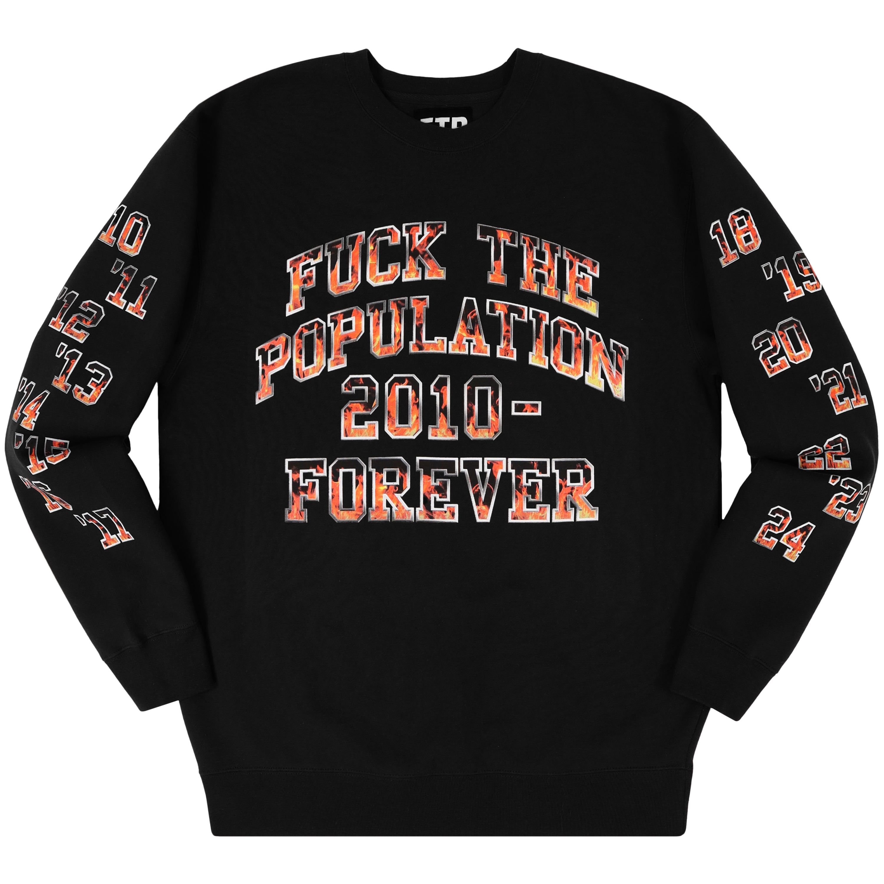 FOREVER CREWNECK(BLACK) sold by FTP