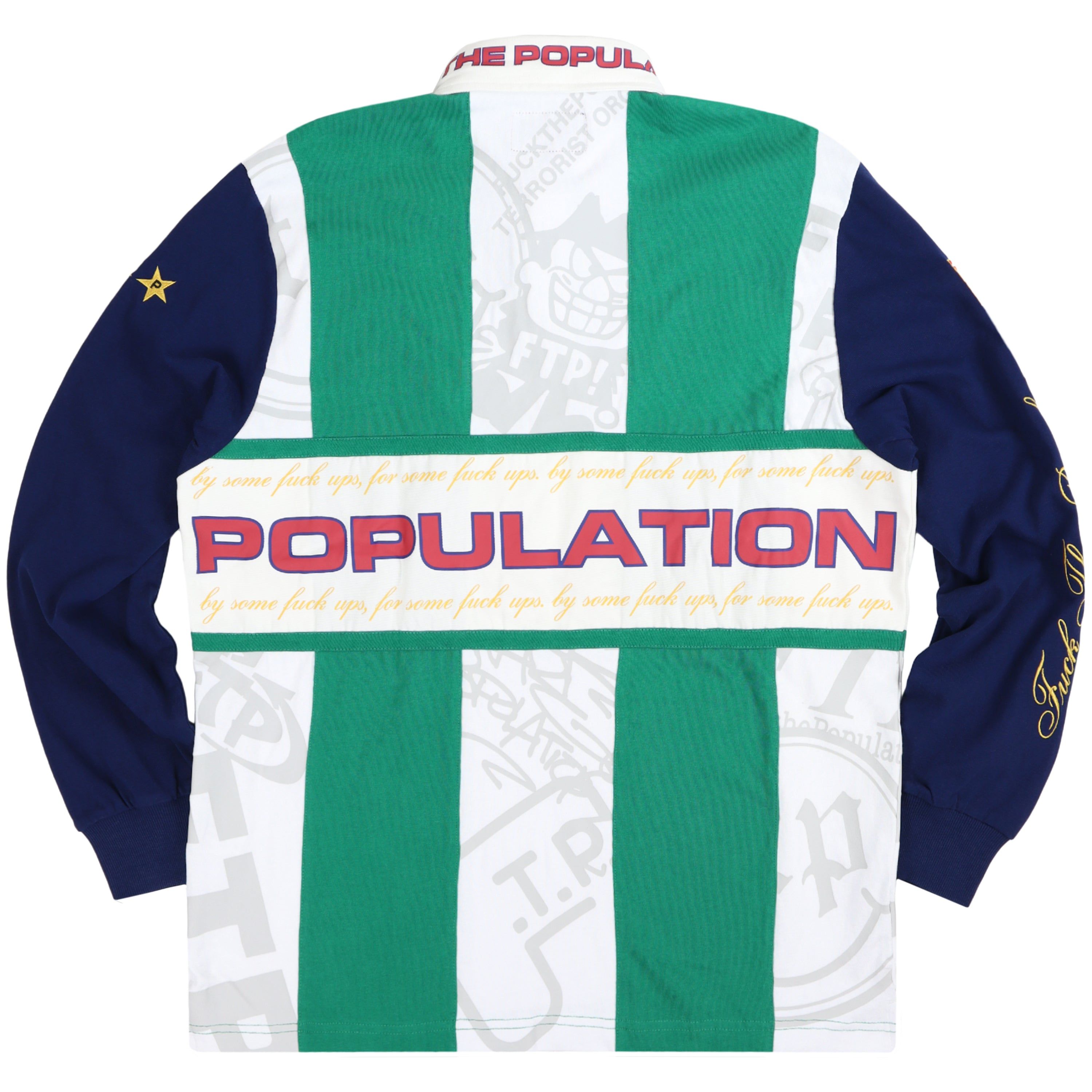 SOUVENIR RUGBY JERSEY(GREEN) sold by FTP product image thumbnail 2