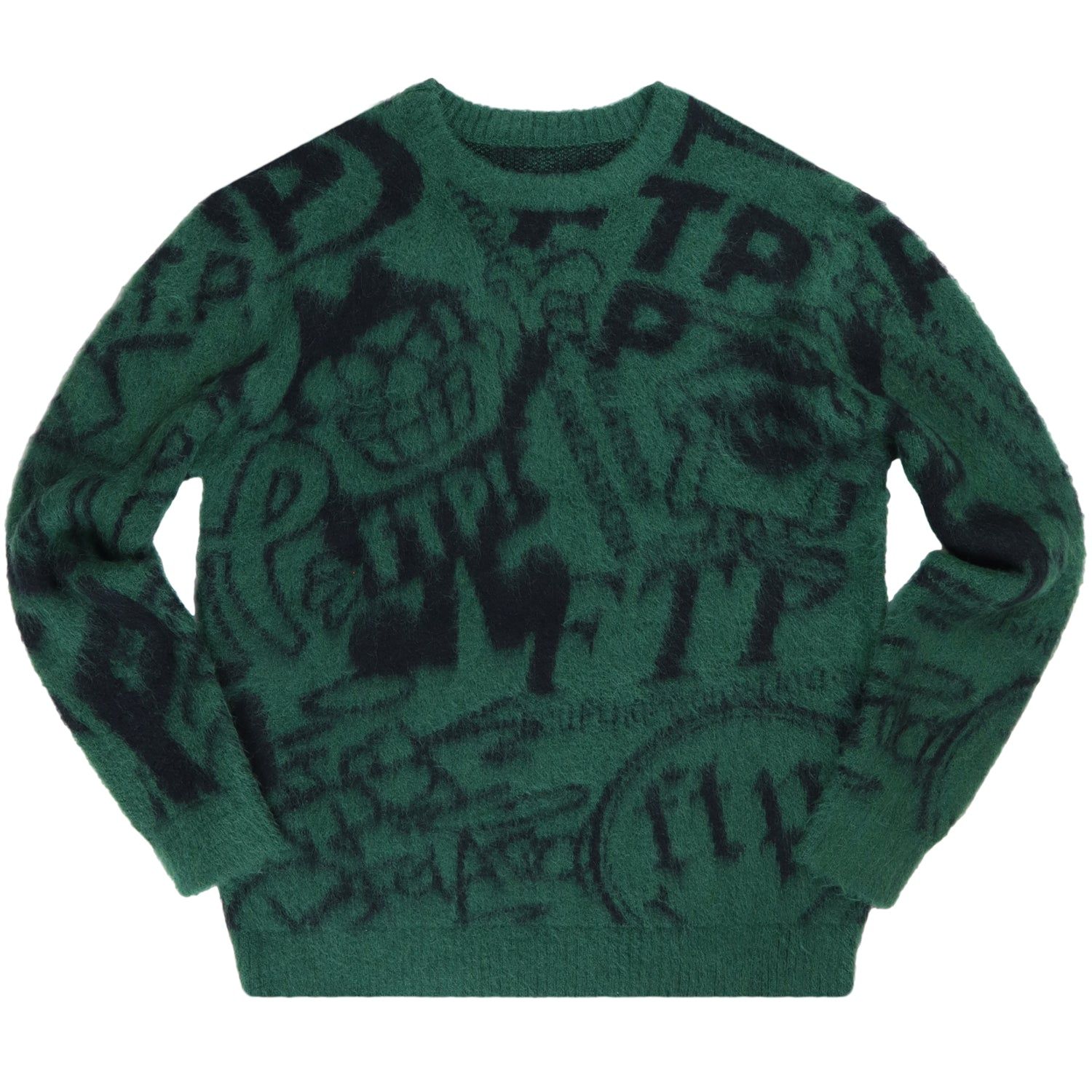 ARCHIVE MOHAIR SWEATER(HUNTER GREEN) sold by FTP