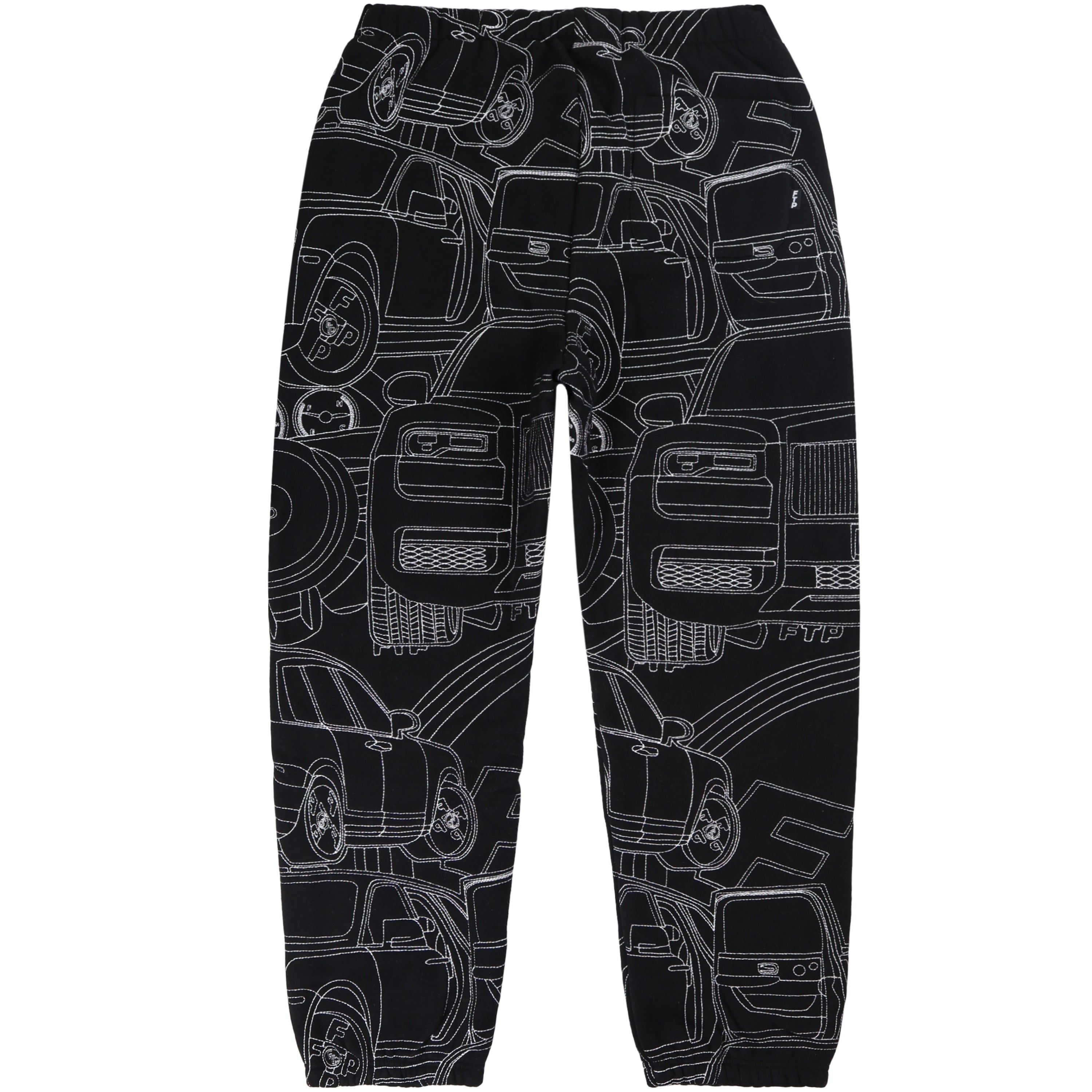 BIG BODY SWEATPANT(BLACK) sold by FTP product image thumbnail 2