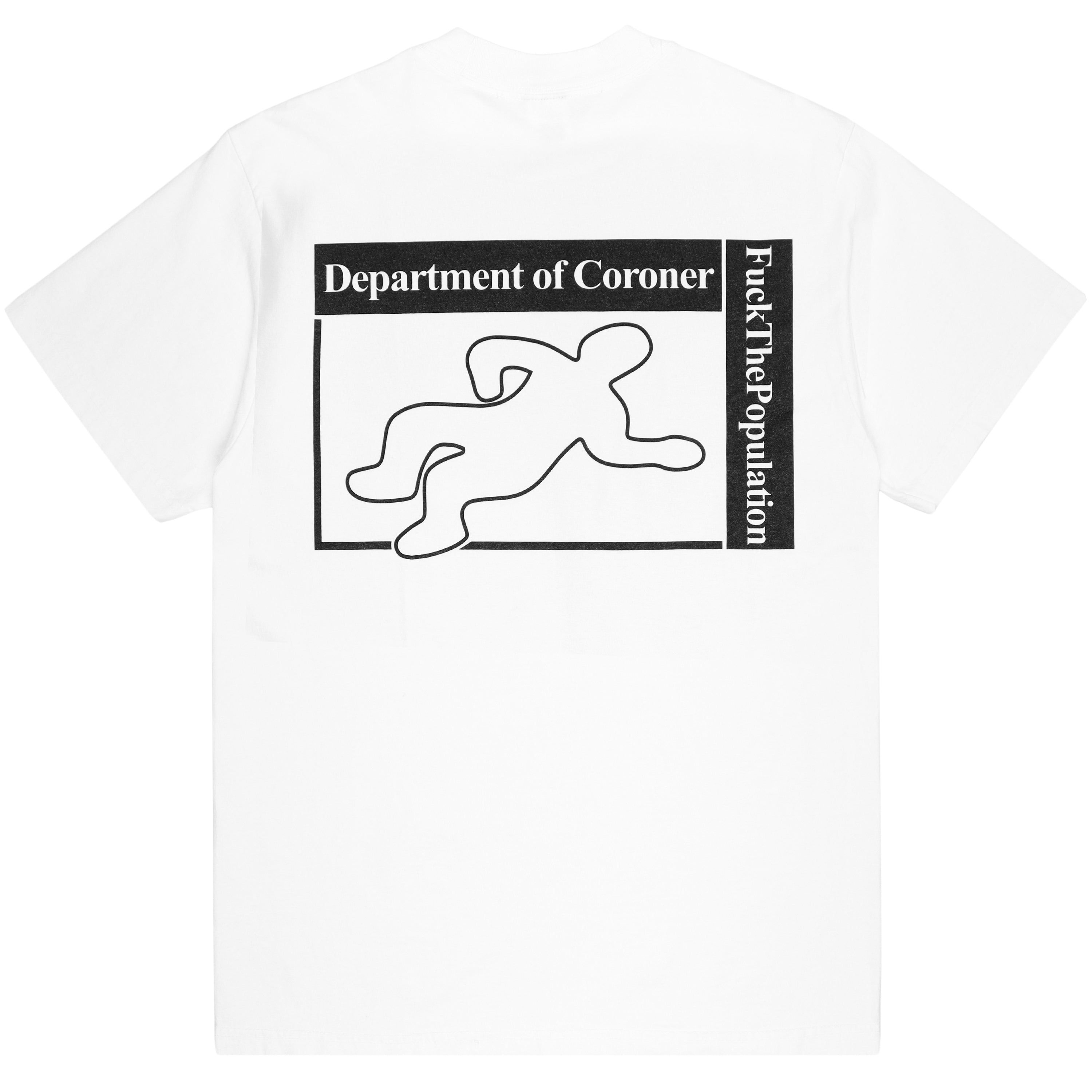 CORONER TEE(WHITE) sold by FTP product image thumbnail 2