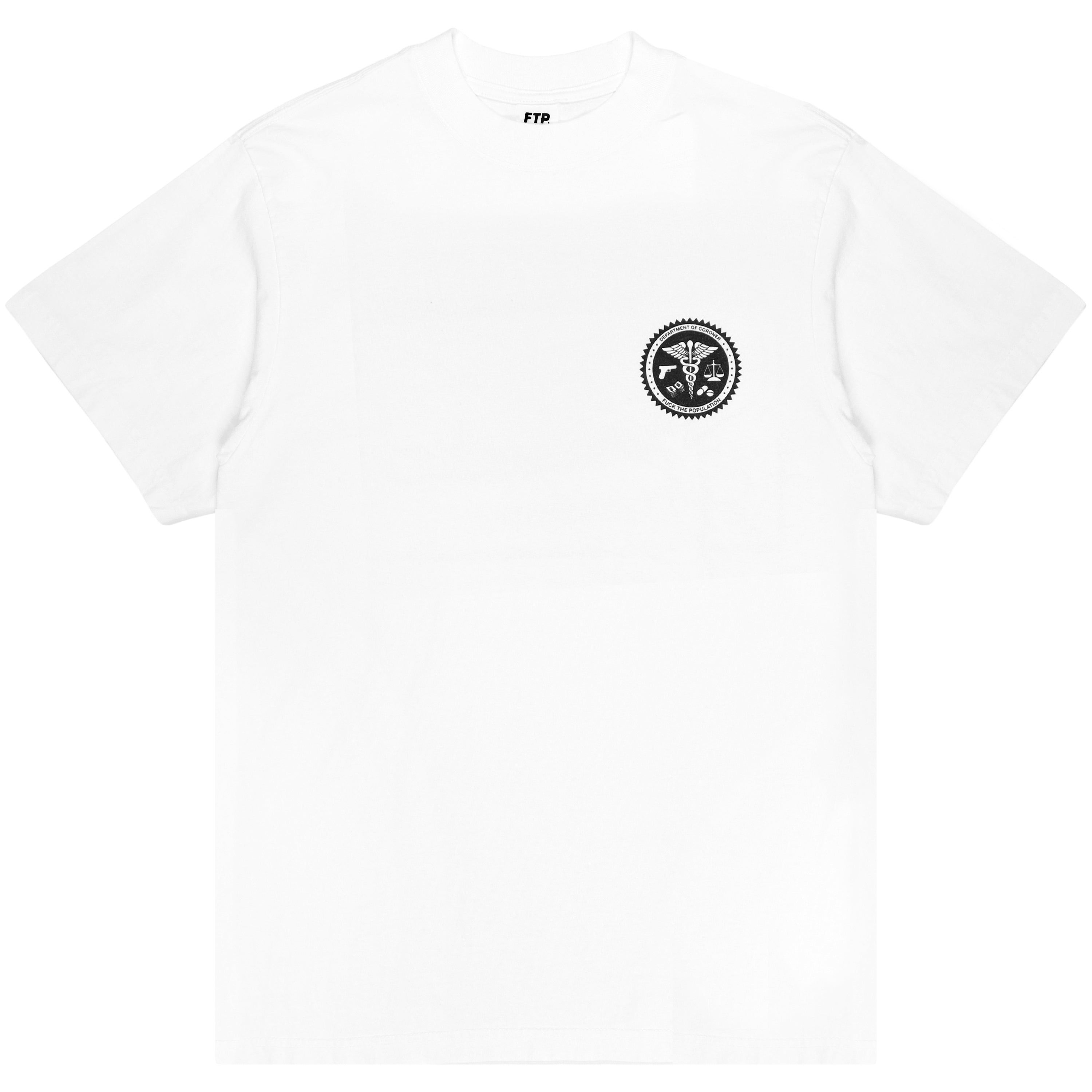 CORONER TEE(WHITE) sold by FTP