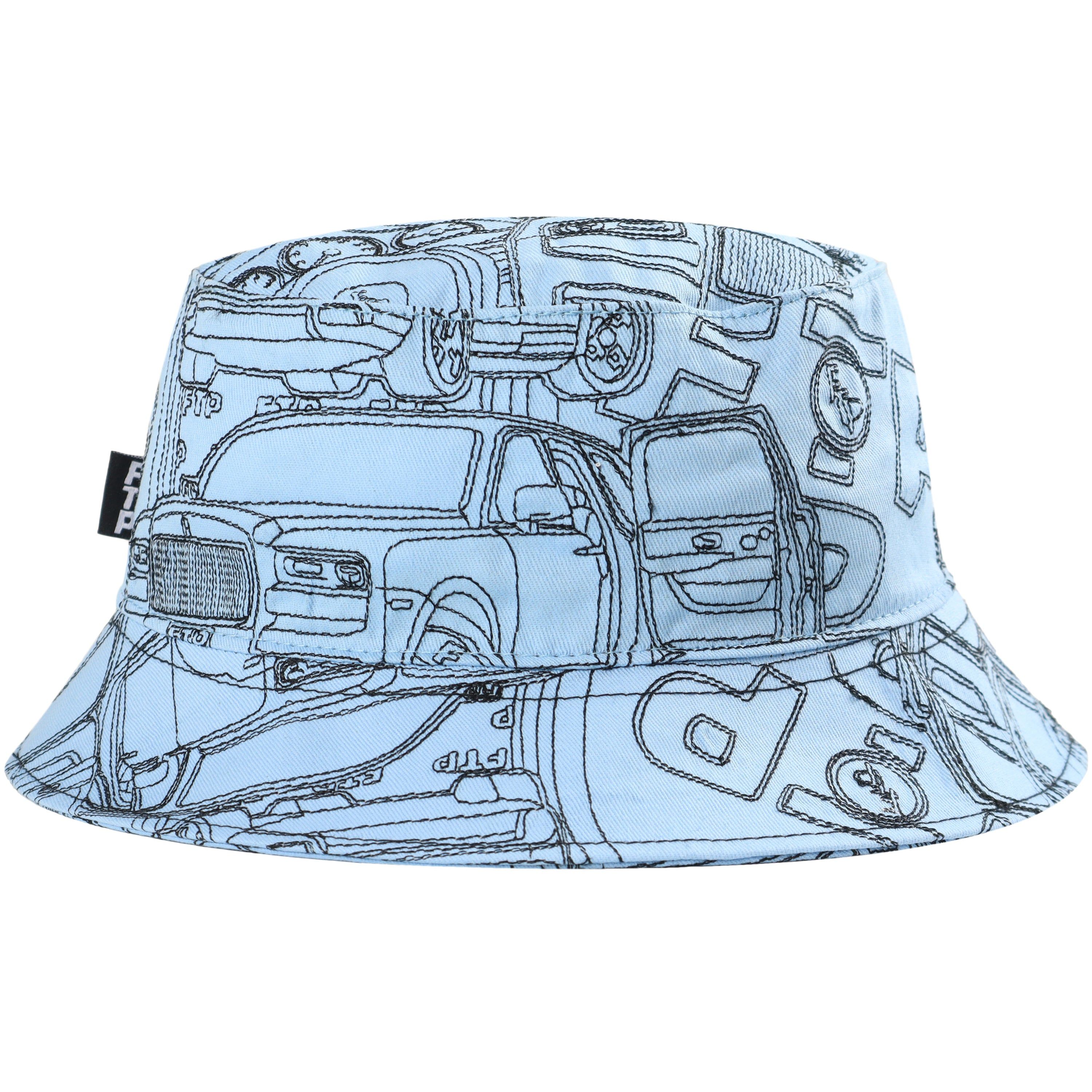 BIG BODY BUCKET HAT(SKY BLUE) sold by FTP product image thumbnail 2