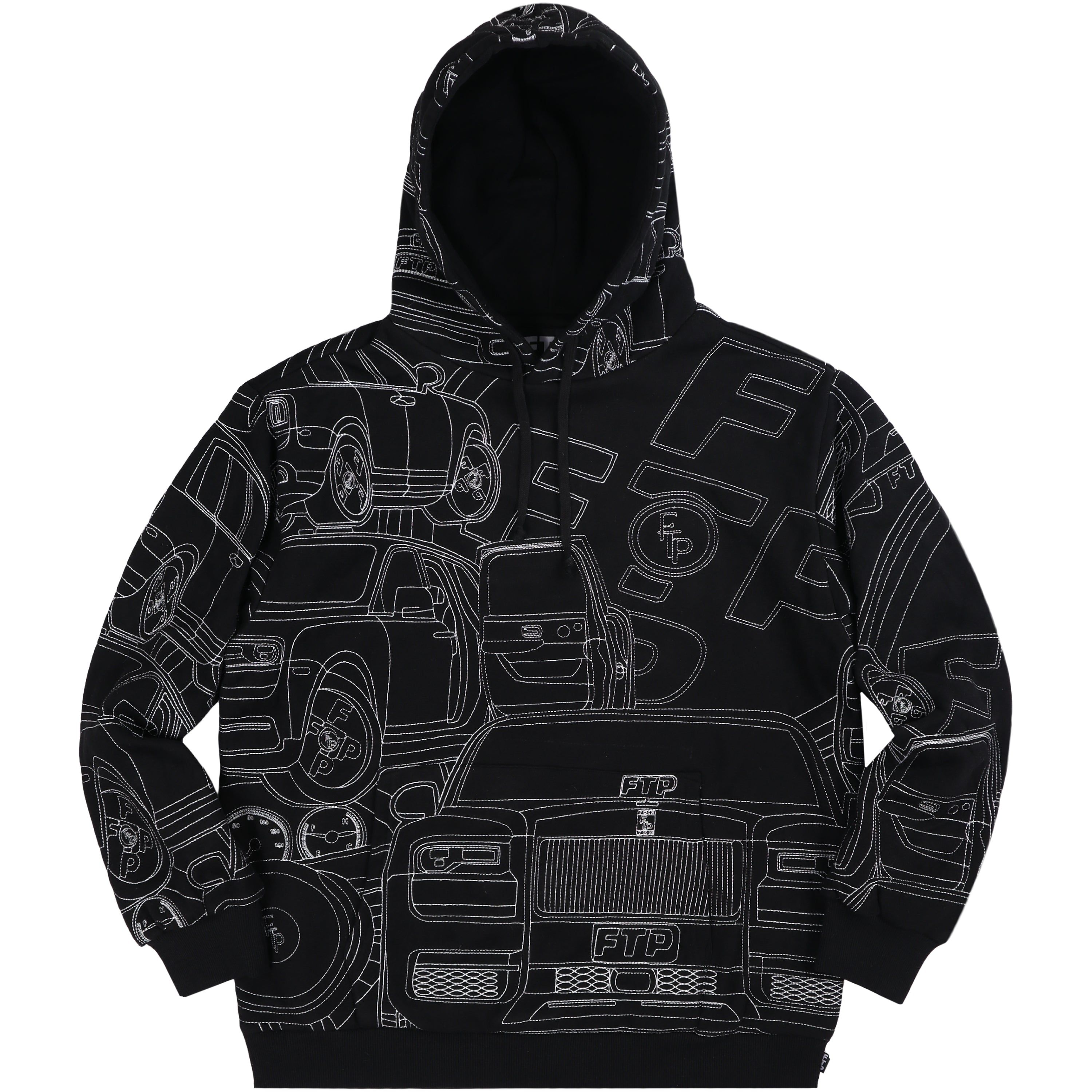 BIG BODY PULLOVER(BLACK) sold by FTP