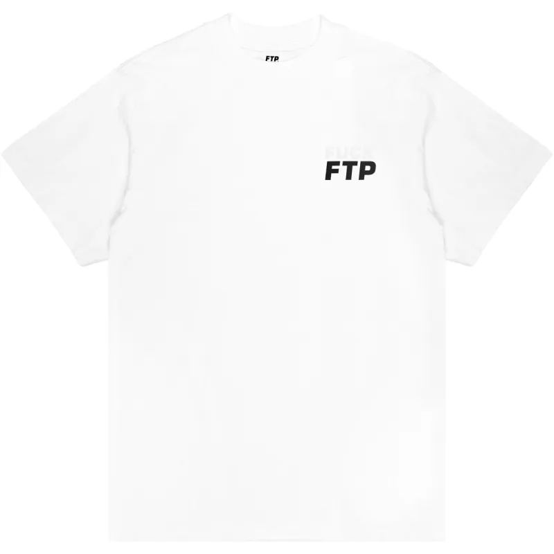 14 YEAR ANNIVERSARY LOGO TEE(WHITE) sold by FTP