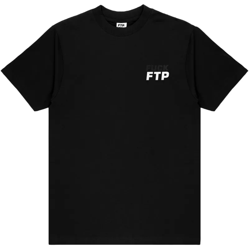 14 YEAR ANNIVERSARY LOGO TEE(BLACK) sold by FTP