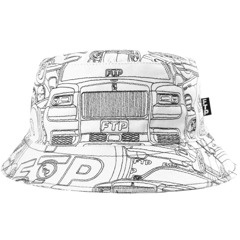 BIG BODY BUCKET HAT(WHITE) sold by FTP