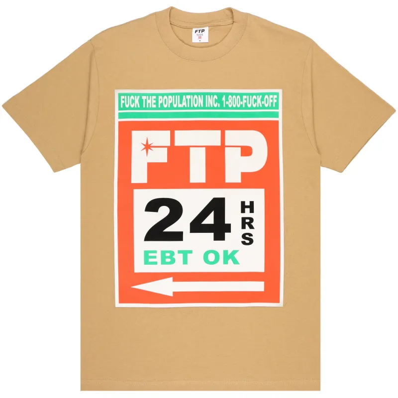 ATM TEE(KHAKI) sold by FTP