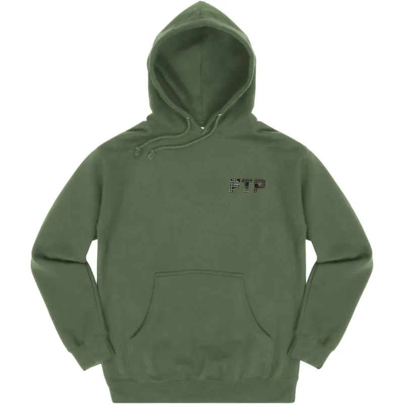 NIGHT CAMO LOGO PULLOVER(OLIVE) sold by FTP