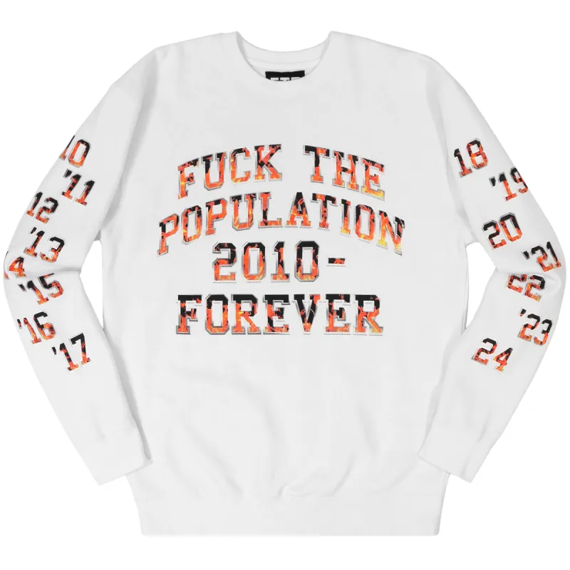 FOREVER CREWNECK(WHITE) sold by FTP