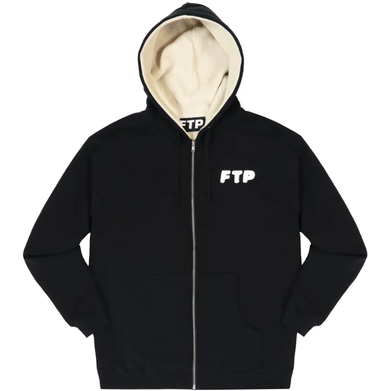 CHENILLE LOGO ZIP HOODIE sold by FTP