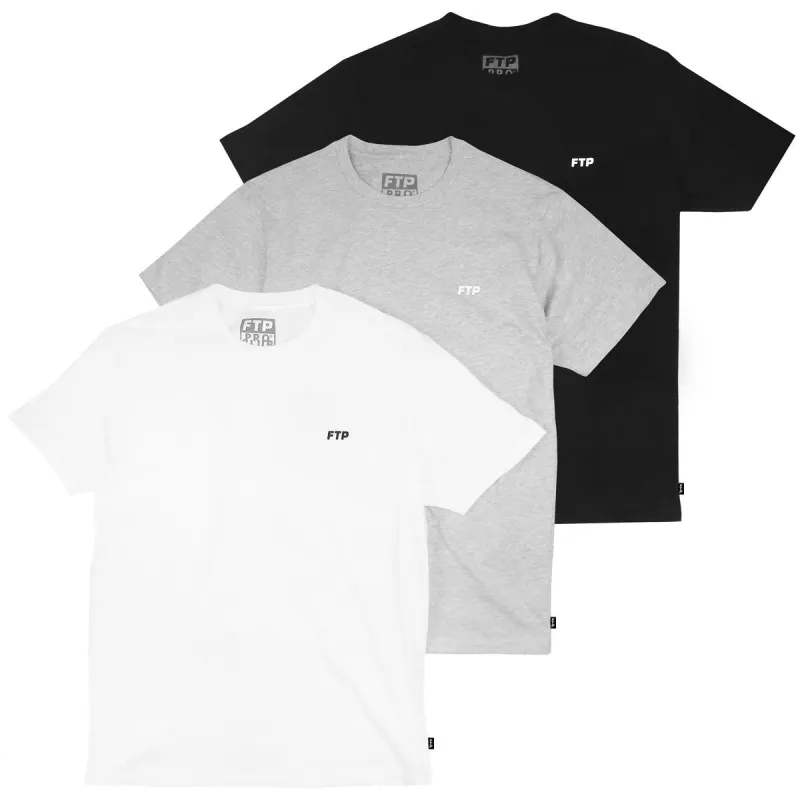 FTP + PRO CLUB 3 PACK TEES made by FTP