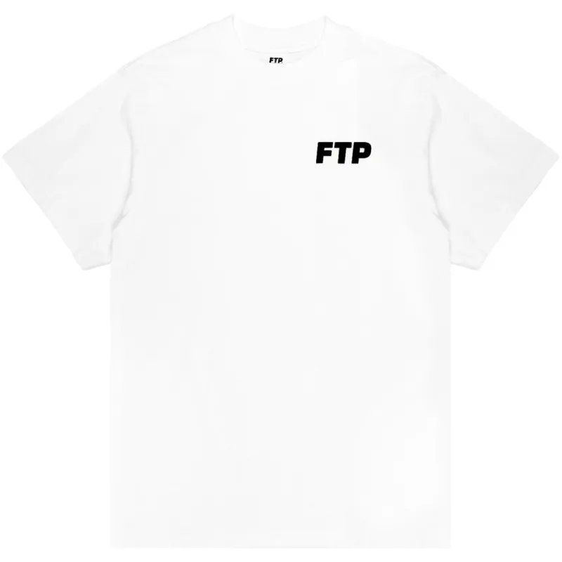 PUFF PRINT LOGO TEE(WHITE) sold by FTP