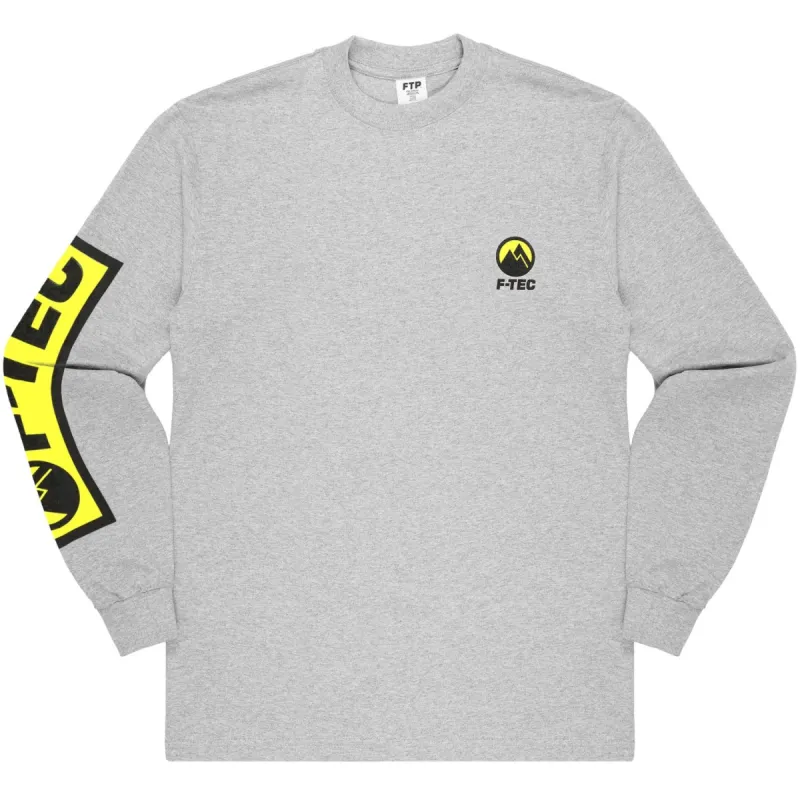 F-TEC L/S TEE(HEATHER GRAY) sold by FTP