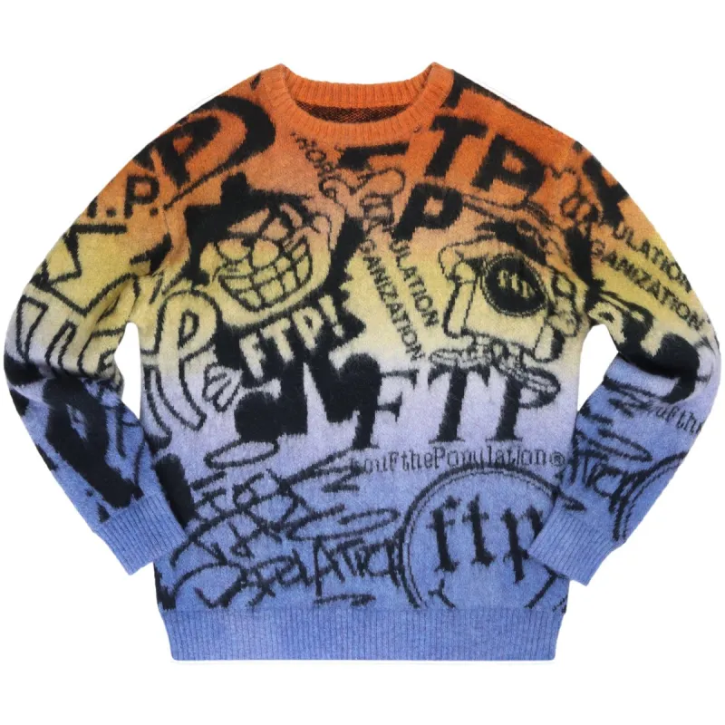 ARCHIVE MOHAIR SWEATER(ORANGE) sold by FTP