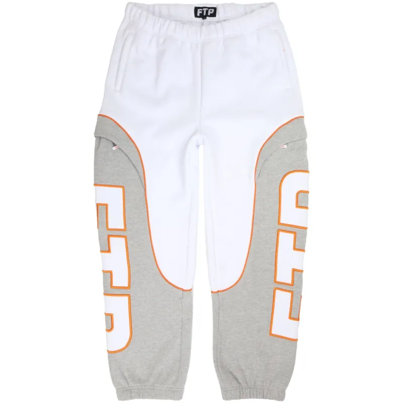 MESH PIPING LOGO SWEATPANT(HEATHER GRAY) sold by FTP