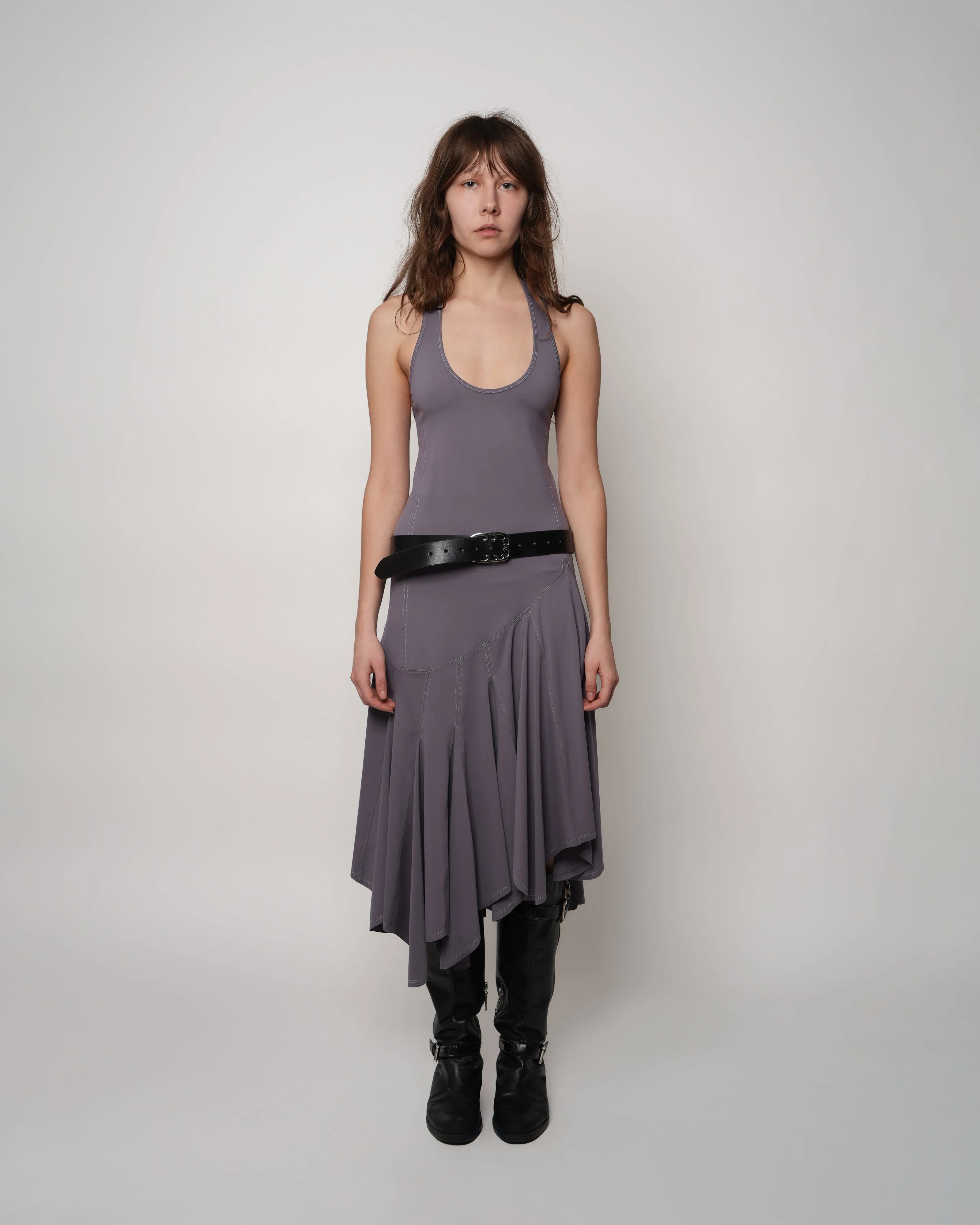 Yulyef Godet Dress sold by Cafe Forgot