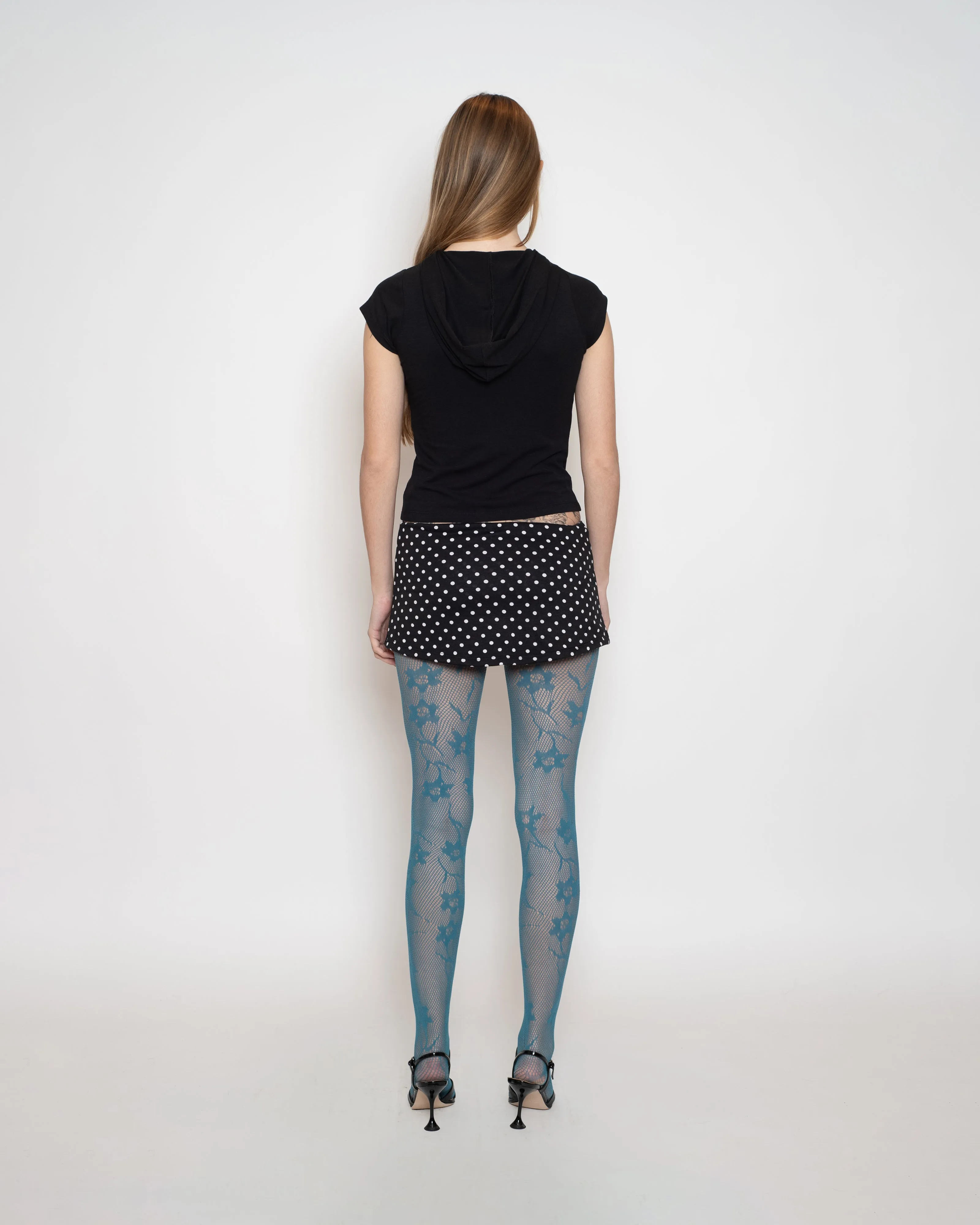 Black Hooded Top sold by Cafe Forgot product image thumbnail 4