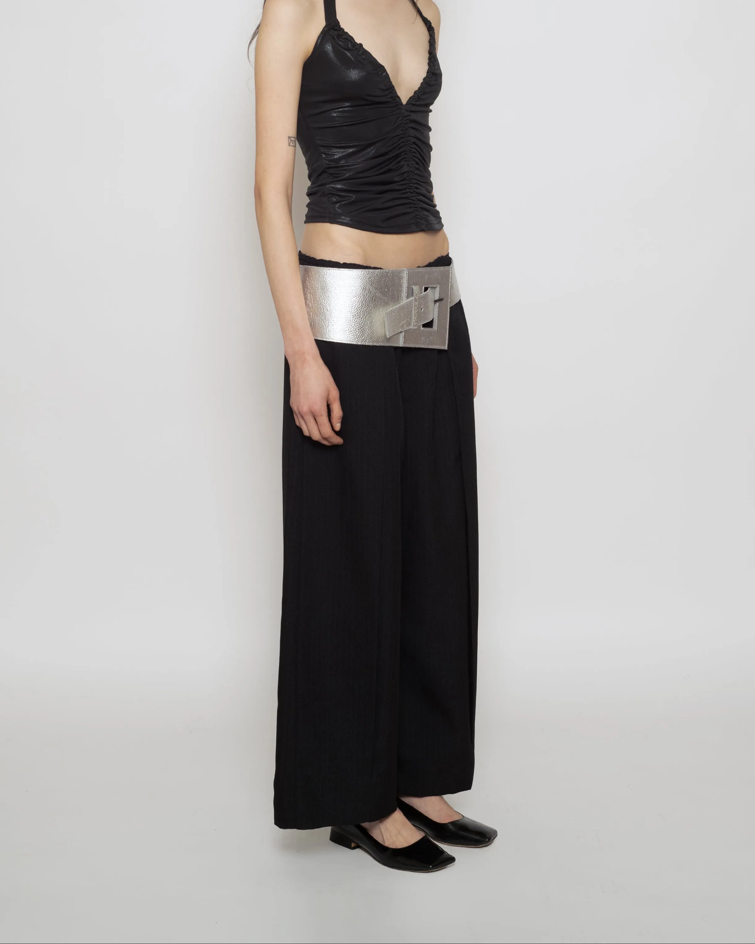 11 Pleated Trouser sold by Cafe Forgot product image thumbnail 3