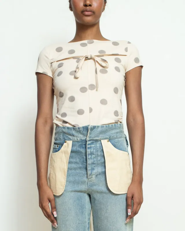 Confetti Tie Top sold by Cafe Forgot