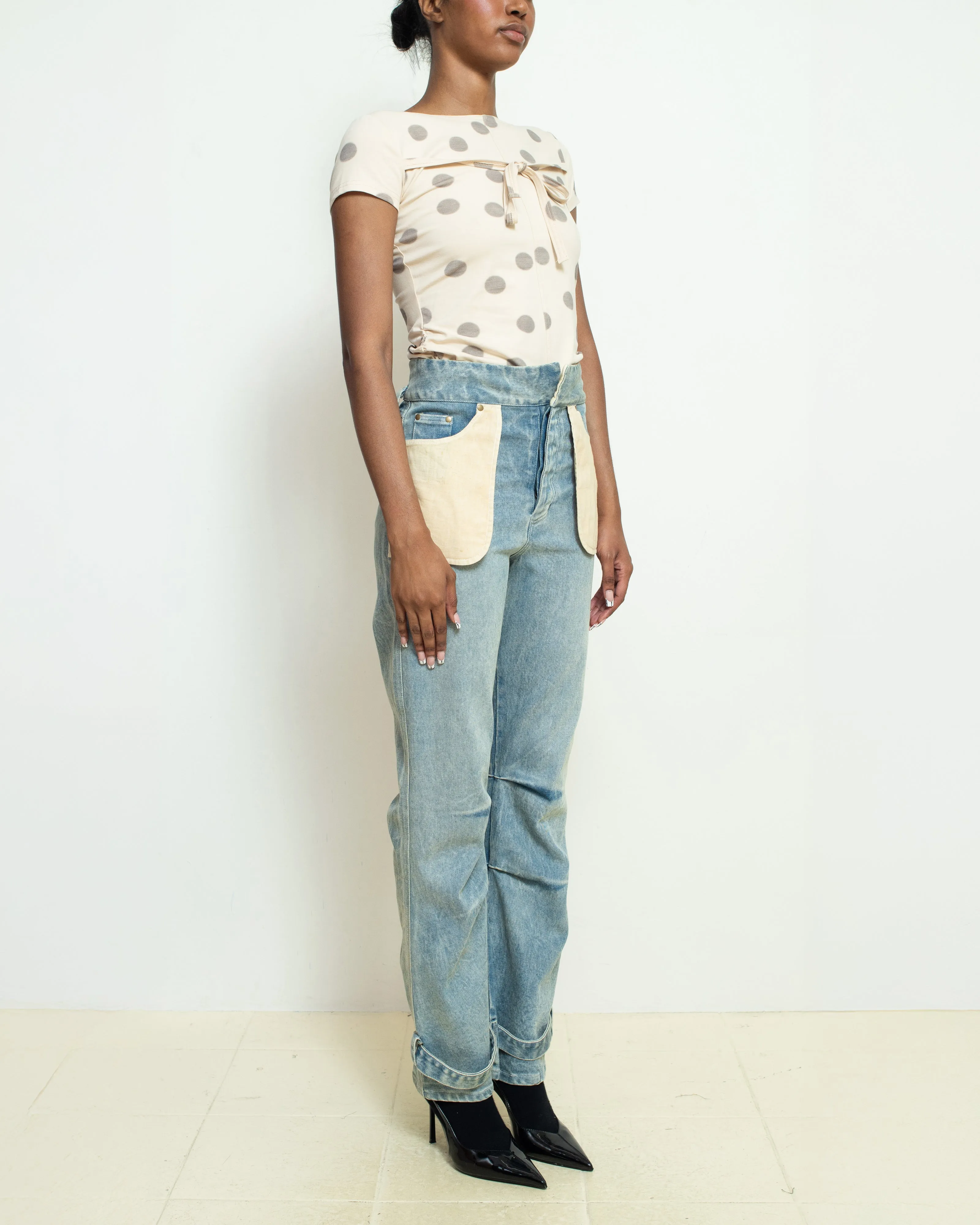 Confetti Tie Top sold by Cafe Forgot product image thumbnail 3