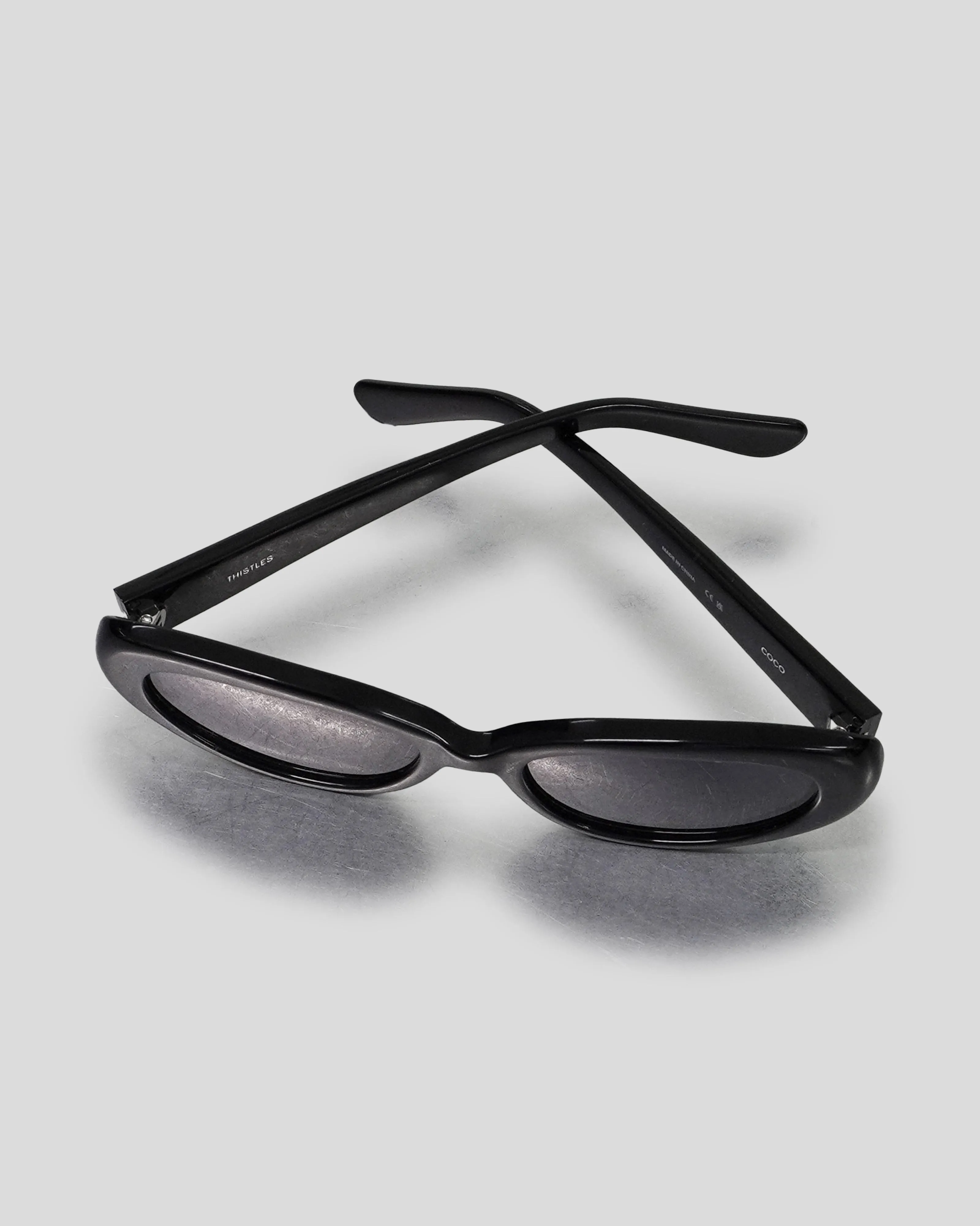 The Coco with Black Frame and Black Lens sold by Cafe Forgot product image thumbnail 2