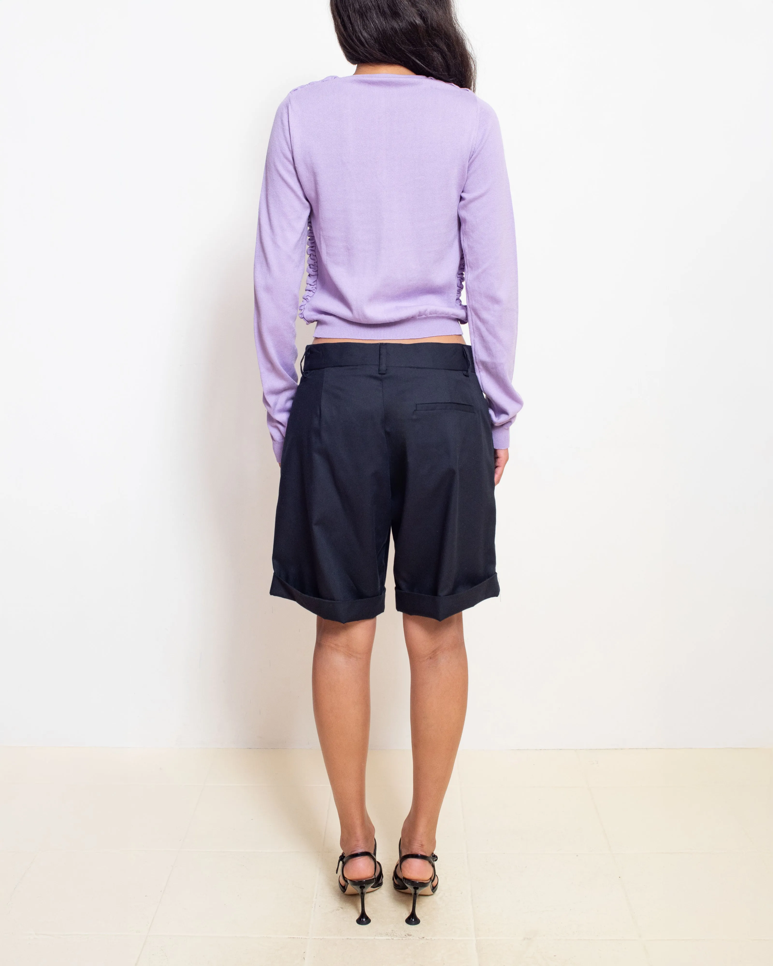 Button-Up Cardigan in Bouganville sold by Cafe Forgot product image thumbnail 5