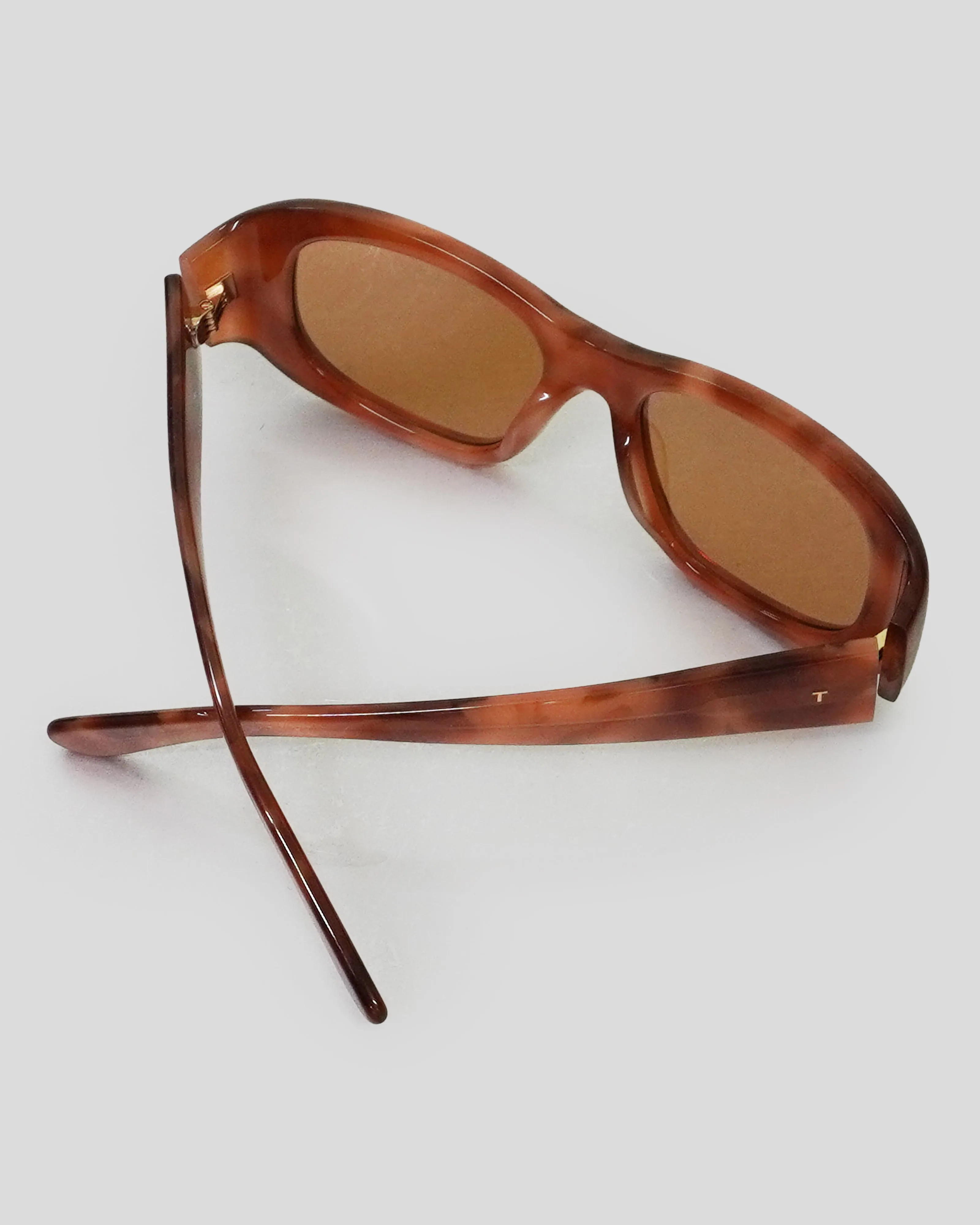 The Al with Light Tortoise Frame & Yellow Lens sold by Cafe Forgot product image thumbnail 2