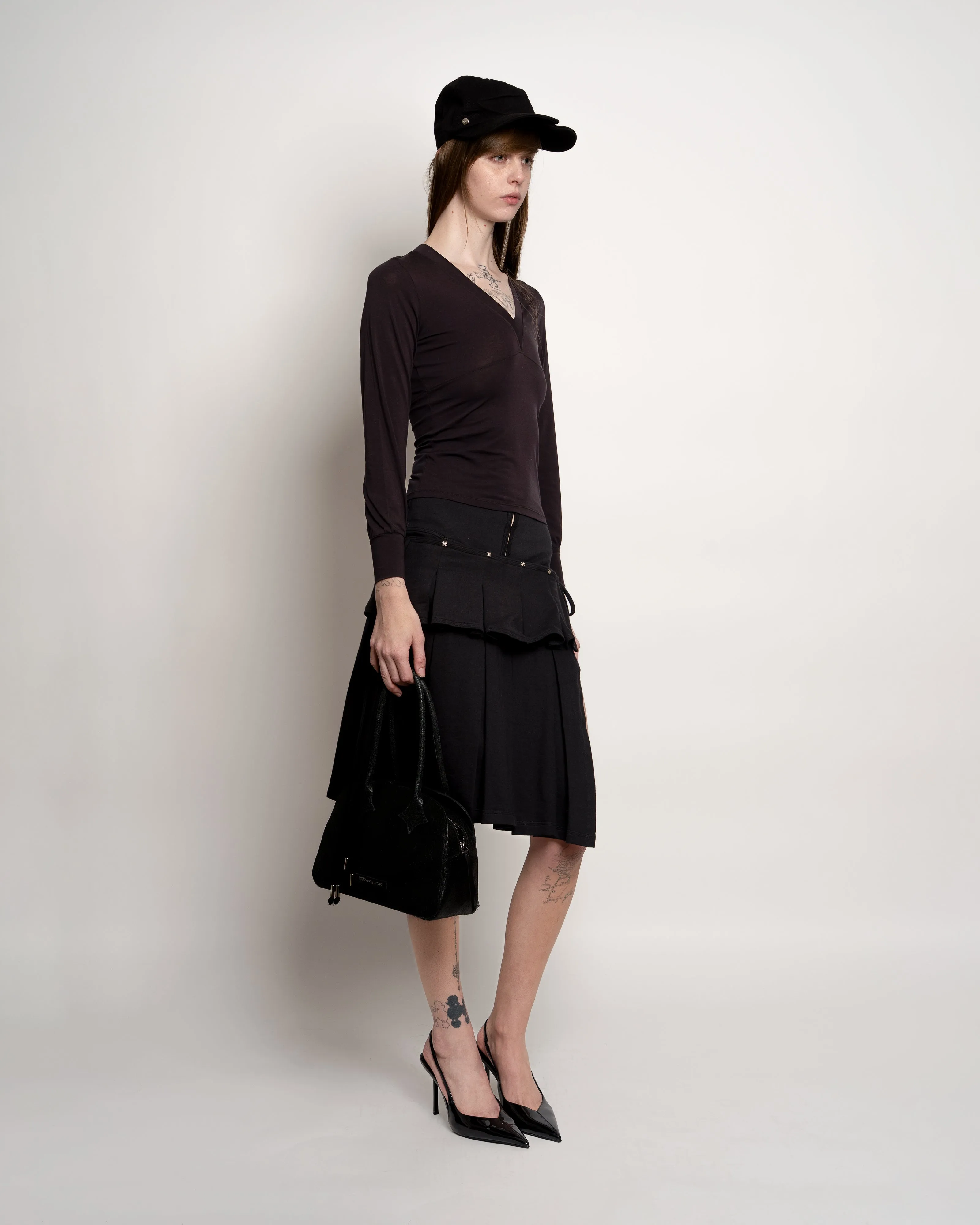 Black Adyra Top sold by Cafe Forgot product image thumbnail 3