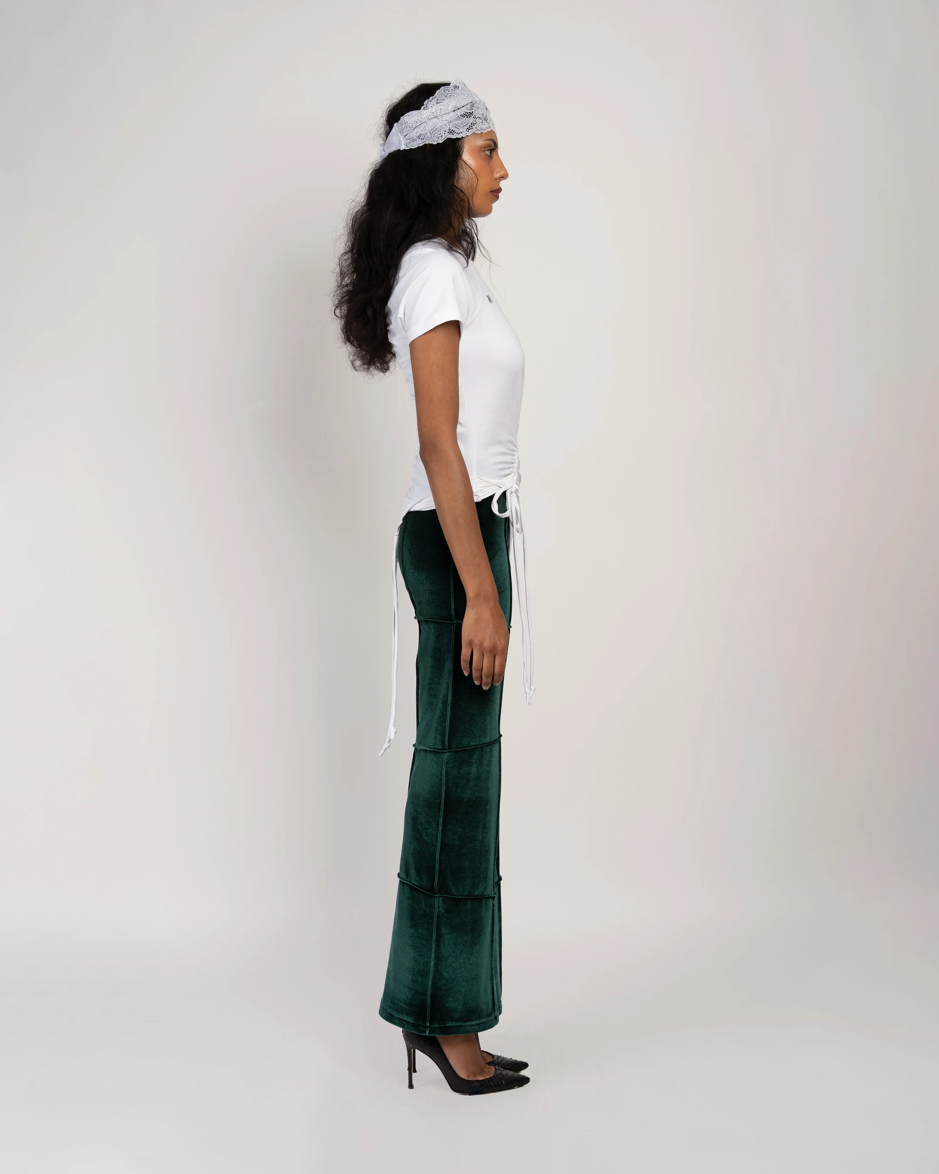 Emerald Flare Spider Pant sold by Cafe Forgot product image thumbnail 3