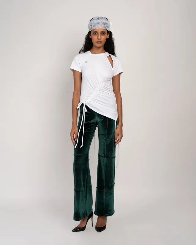 Emerald Flare Spider Pant made by Cafe Forgot
