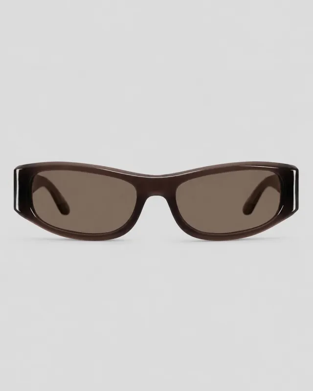 The Suede with Tobacco Frame & Brown Lens made by THISTLES