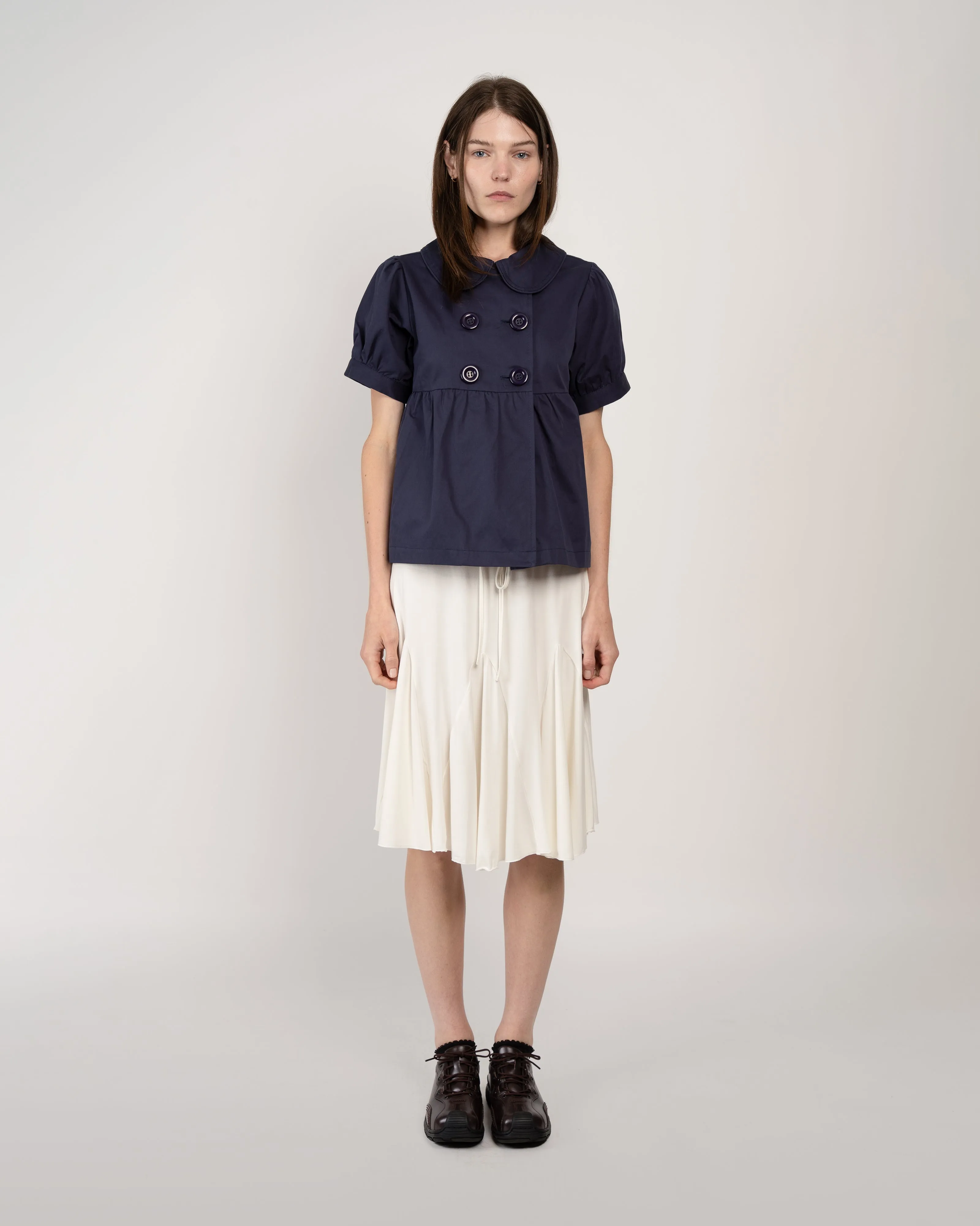 Ava Skirt in White sold by Cafe Forgot