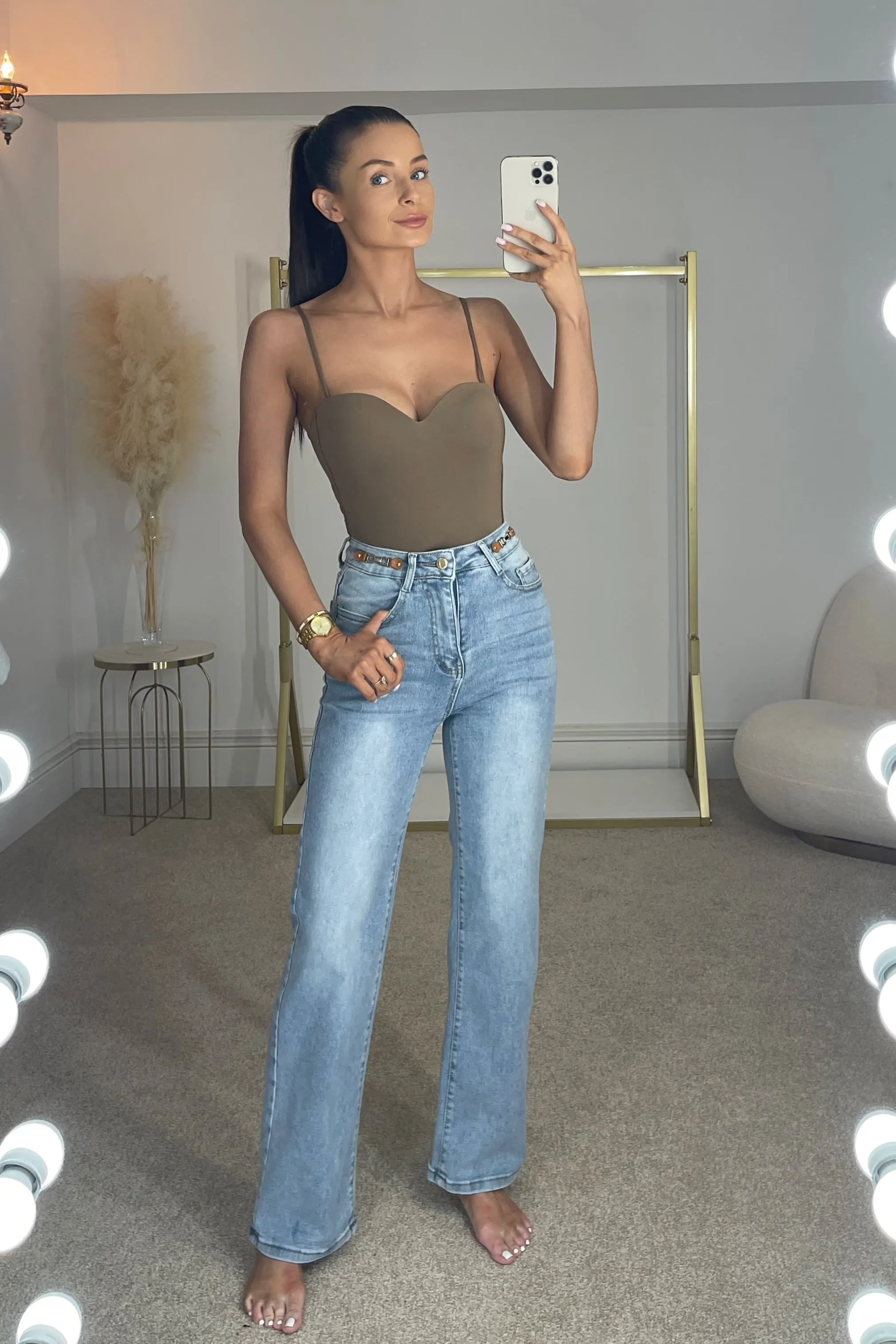 The GRACE Petite Jeans | Blue sold by Talliah Rose UK