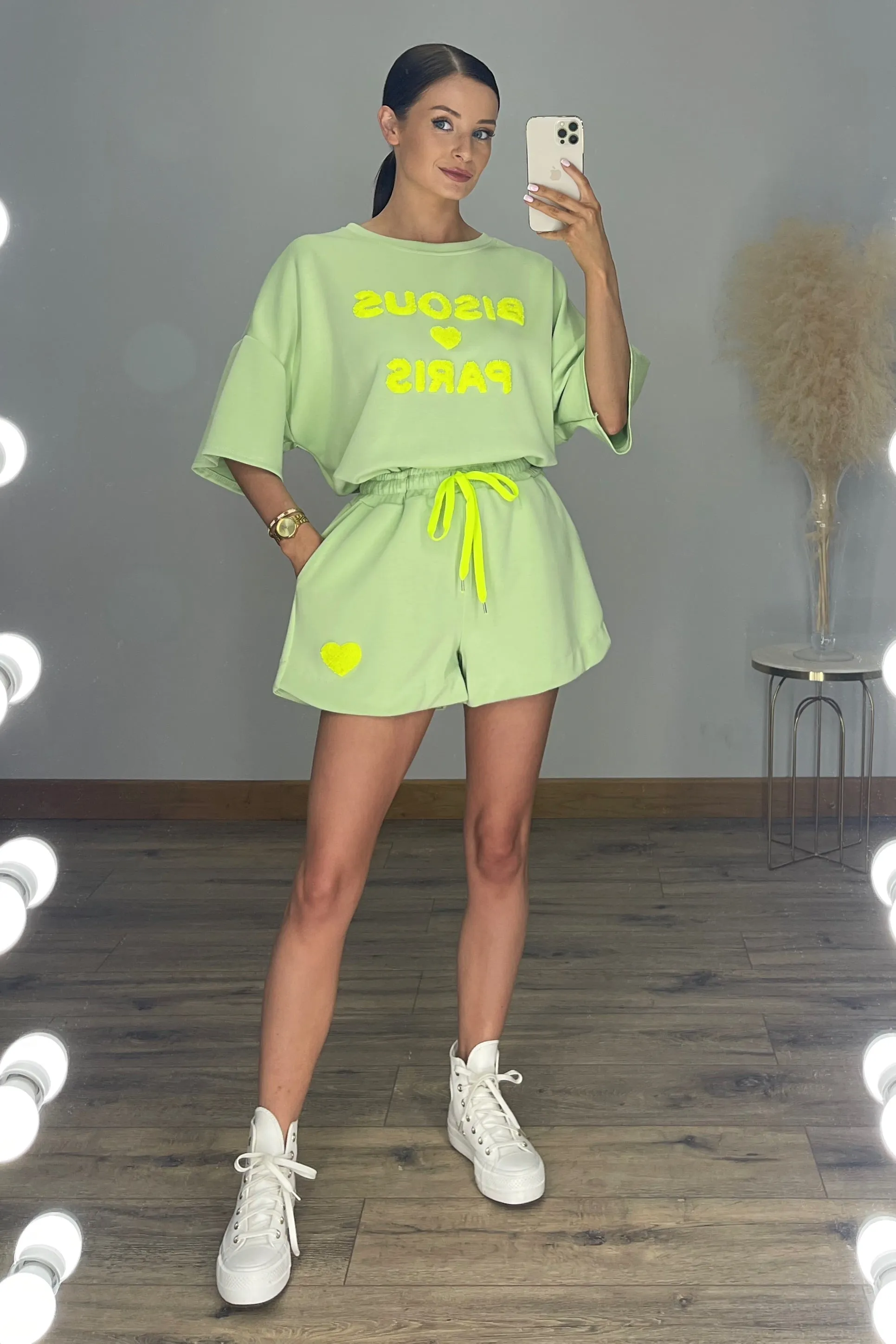 The WILLOW Shorts Set | Lemon sold by Talliah Rose UK