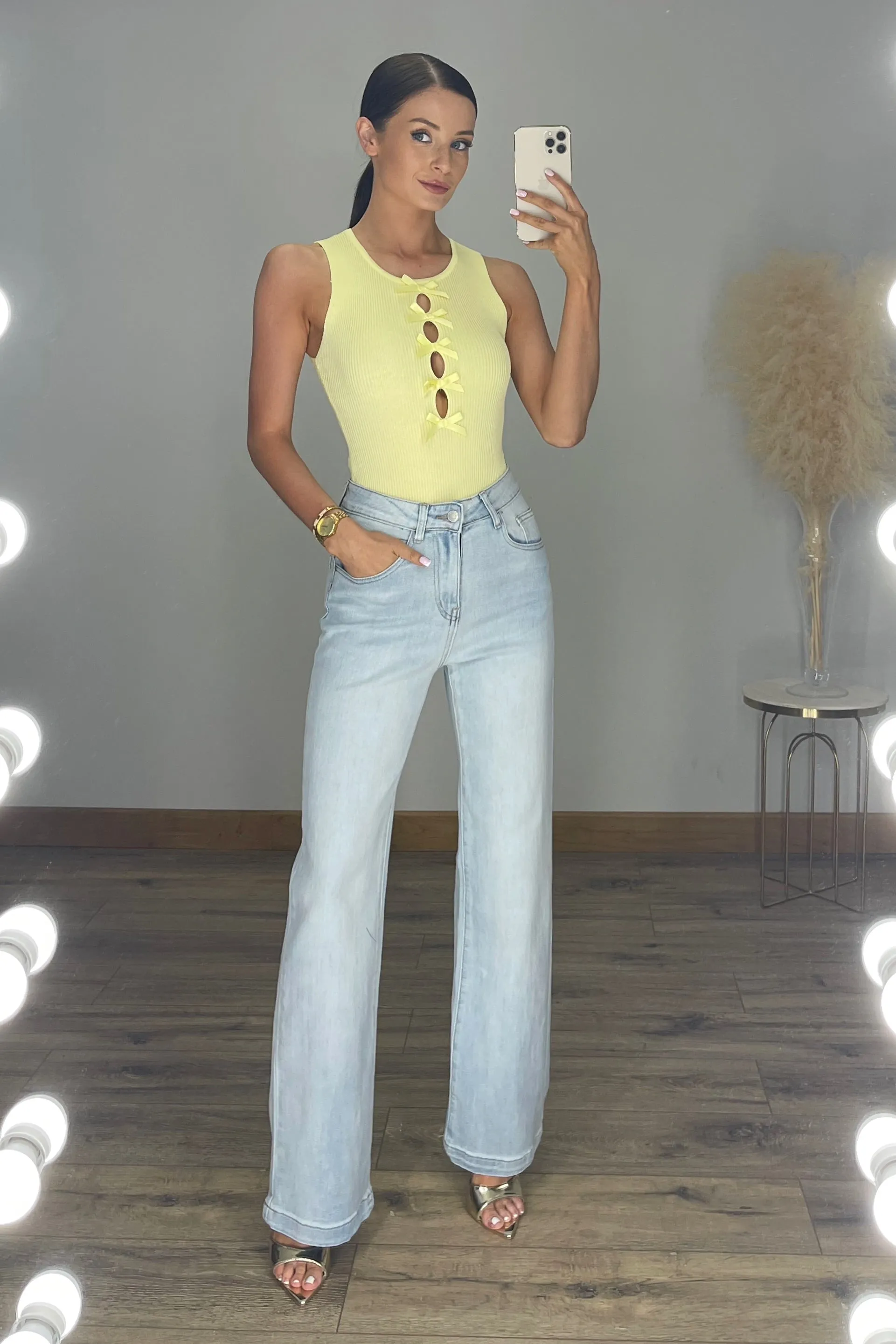 The MARGO Jeans | Light Blue sold by Talliah Rose UK