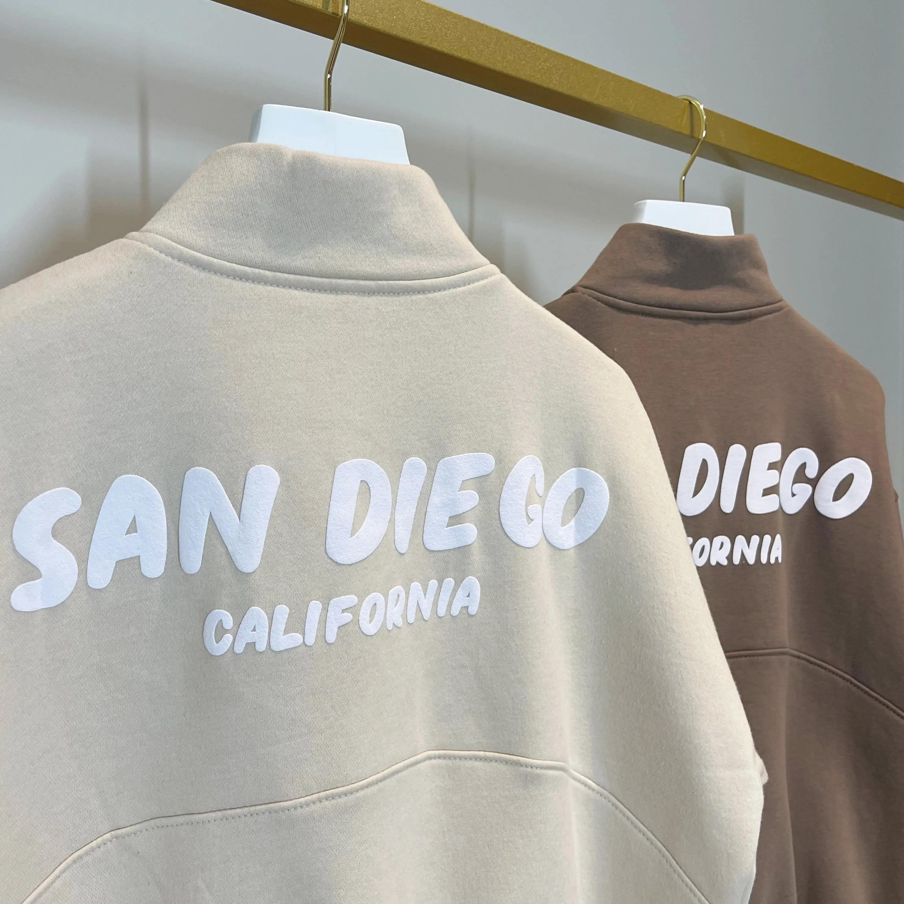 The MYLA Sweatshirt | Beige sold by Talliah Rose UK product image thumbnail 4