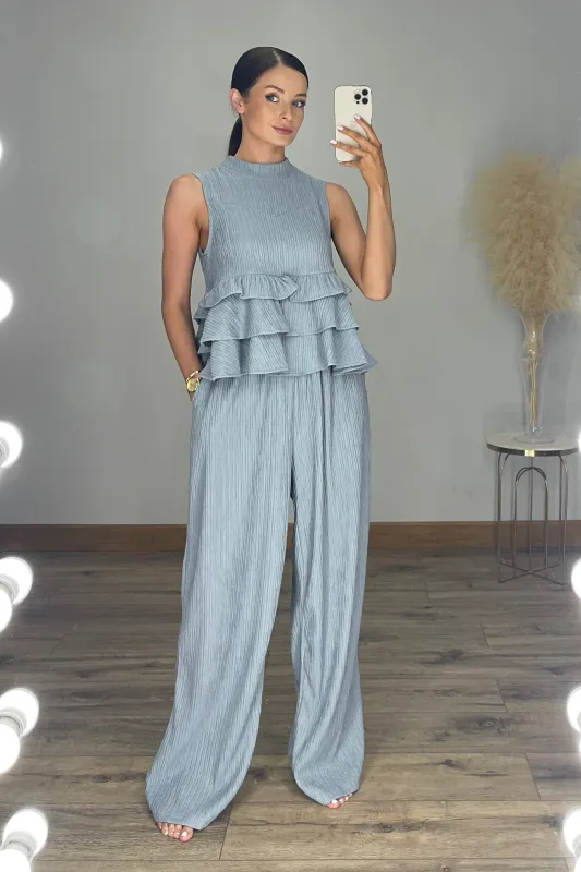 The KITTY Lounge Set | Dusty Blue sold by Talliah Rose UK