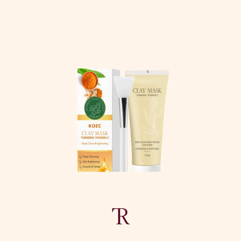The KOEC Turmeric Clay Mask | 120g sold by Talliah Rose UK