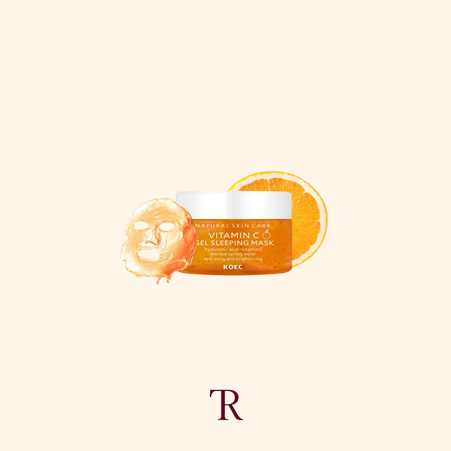 The KOEC Vitamin C Overnight Mask | 150g sold by Talliah Rose UK