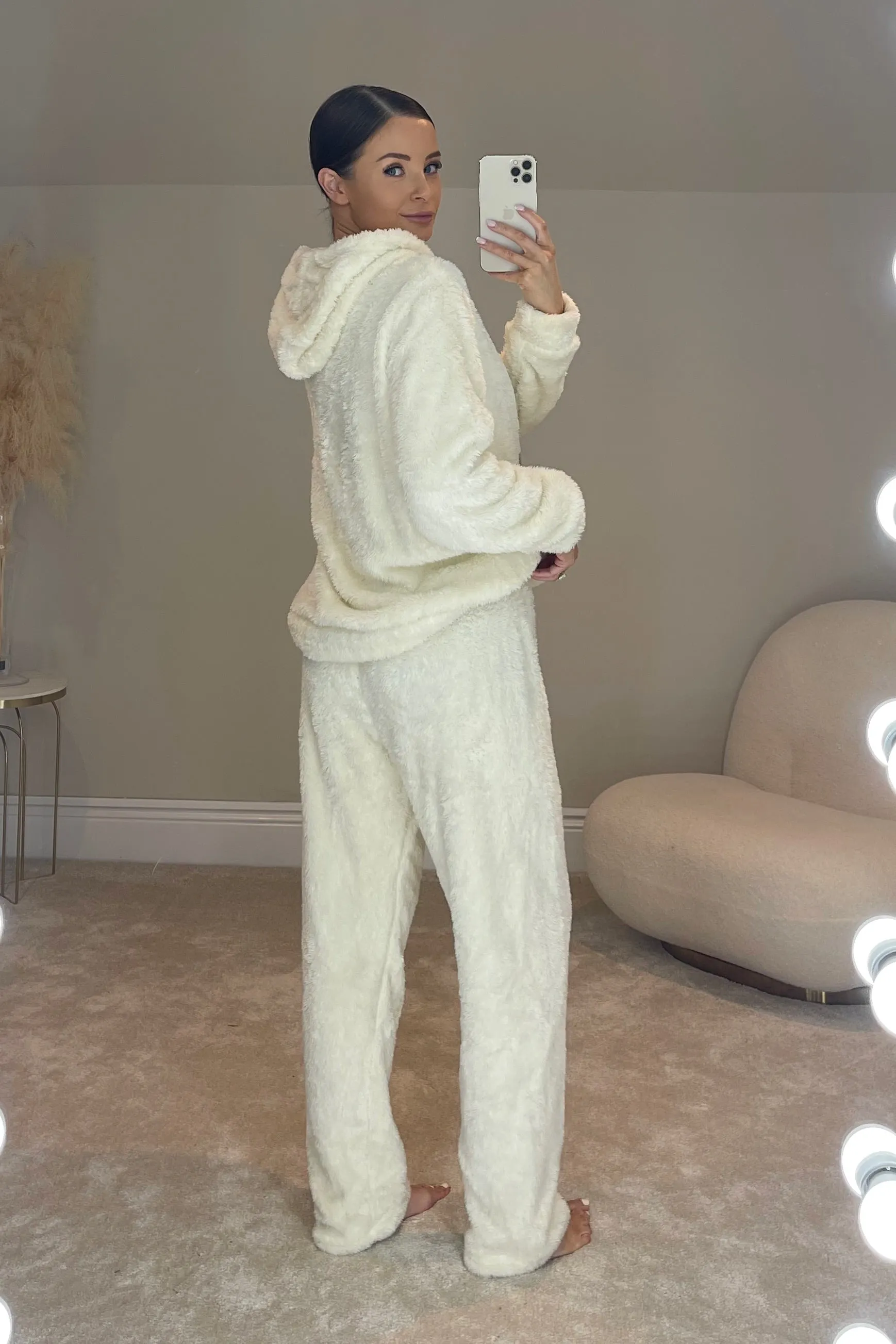 The ESME Teddy Tracksuit | Vanilla sold by Talliah Rose UK product image thumbnail 2