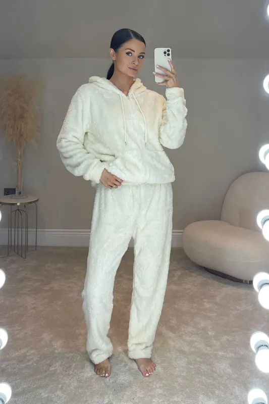 The ESME Teddy Tracksuit | Vanilla made by Talliah Rose UK