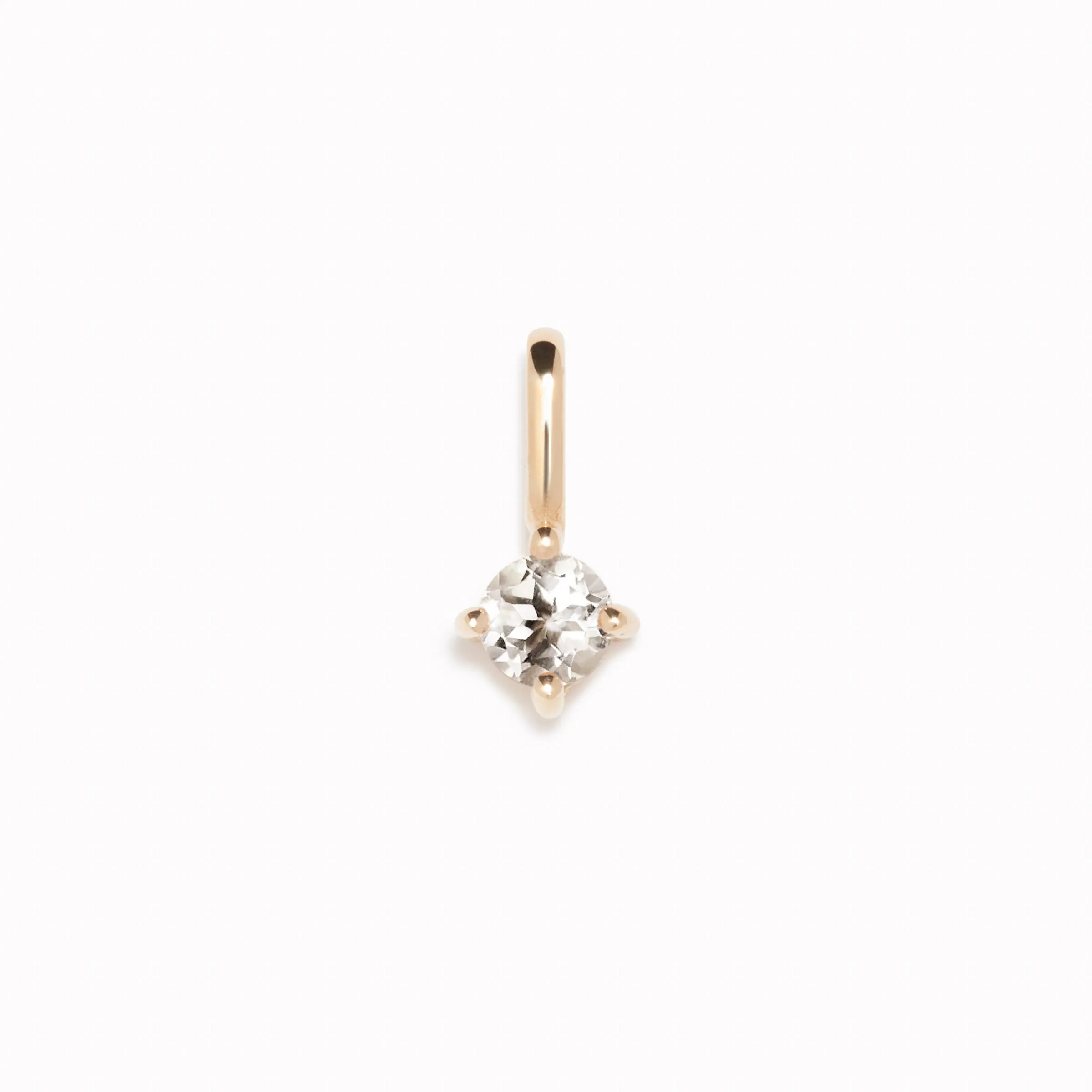 Diamond Charm 14k Gold sold by Linjer