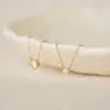 Diamond Pendant Necklace 14k Gold - Johanne sold by Linjer