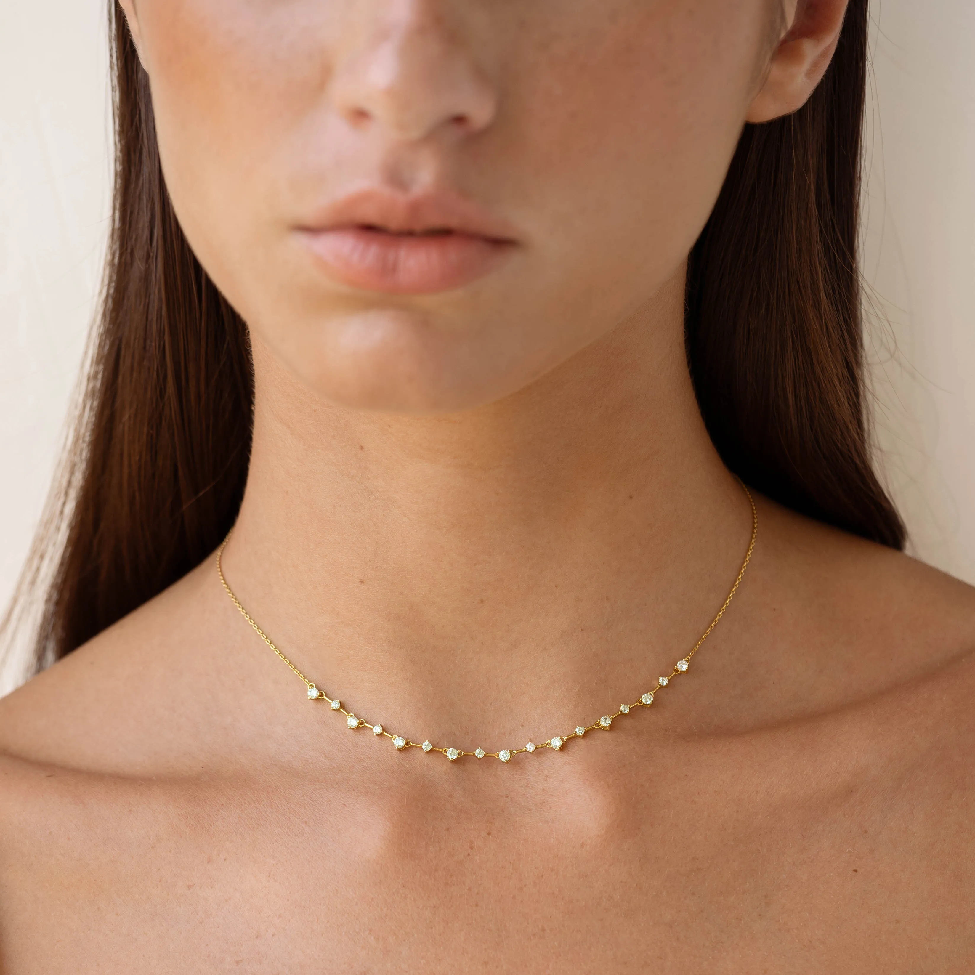Gemstone Necklace - Marissa sold by Linjer