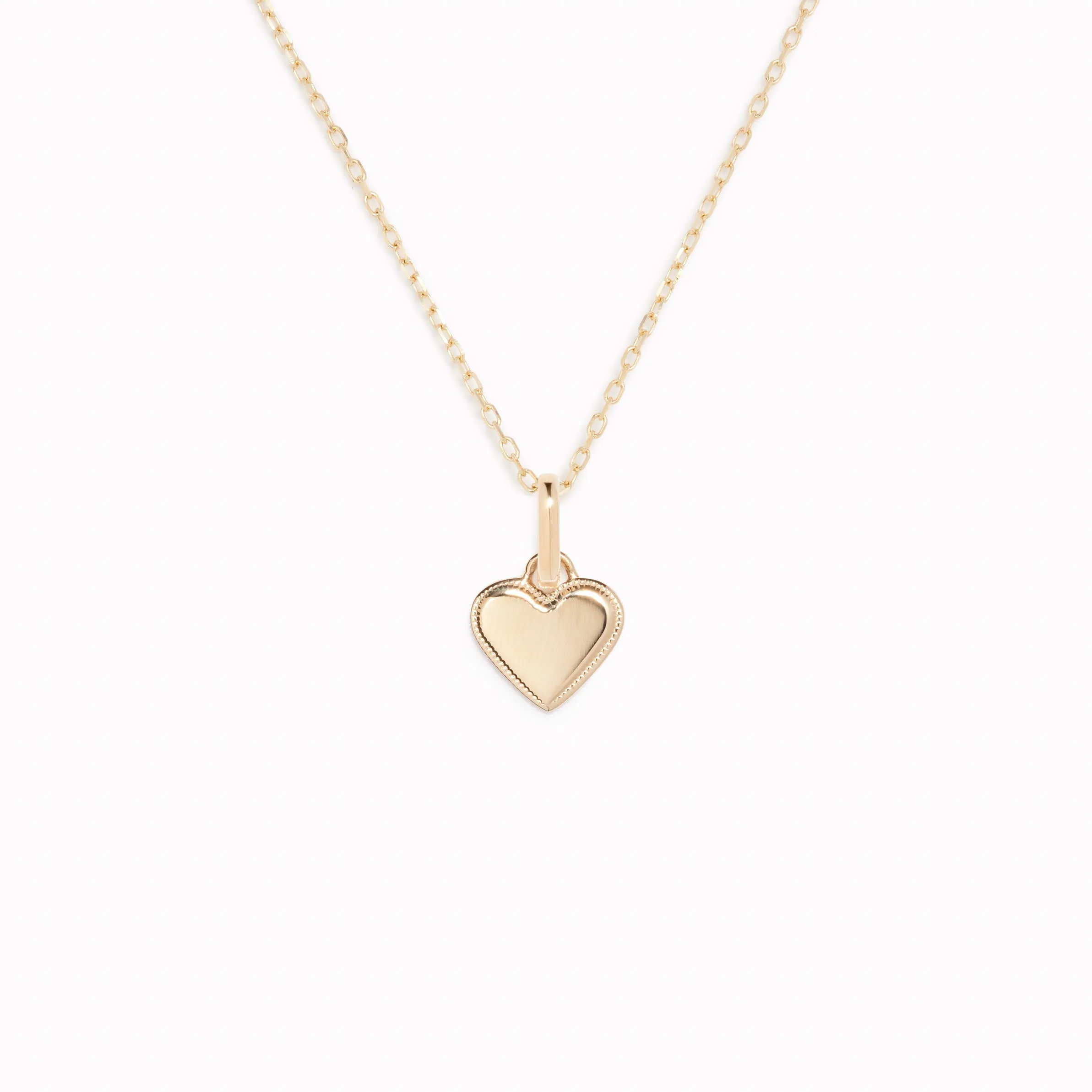 Heart Charm 14k Gold sold by Linjer product image thumbnail 3